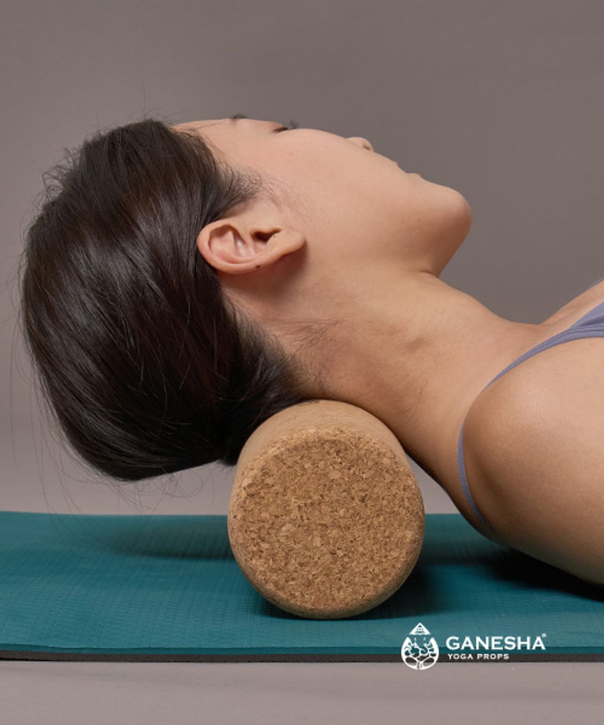 가네샤 요가 프랍스(GANESHA YOGA PROPS) 가네샤 코르크 하드 폼롤러 미디움