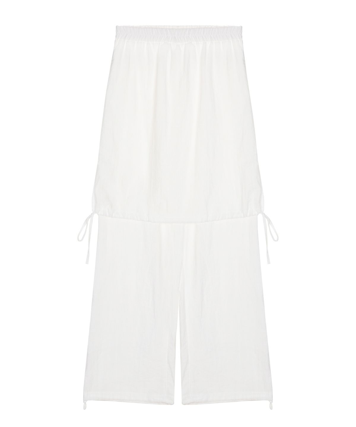 닉앤니콜(NICK&NICOLE) LAYERED STRING WRAP SKORT_IVORY