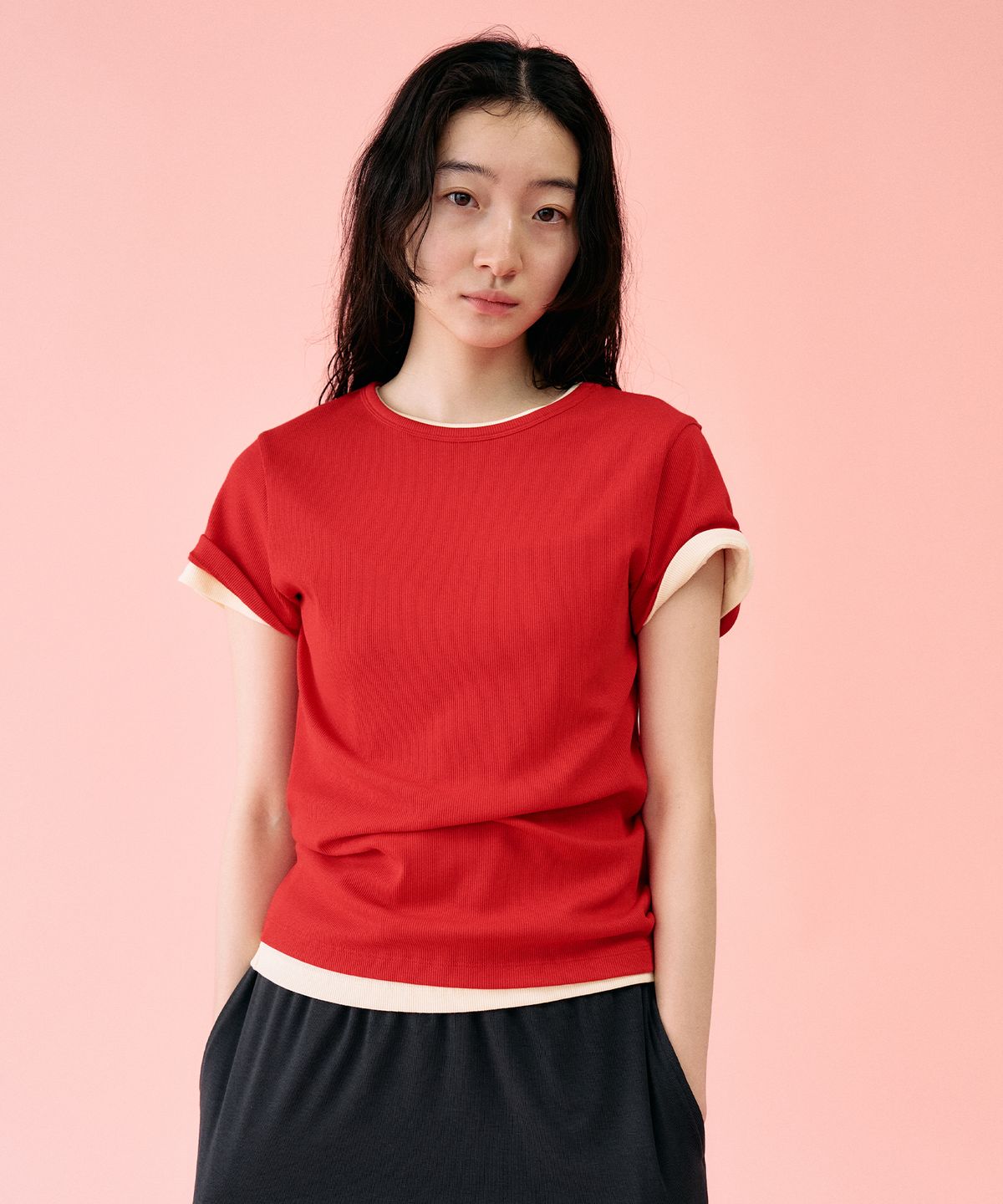 망고매니플리즈(MANGO MANY PLEASE) [ROUTINE] CAMPA TEE_3PACK