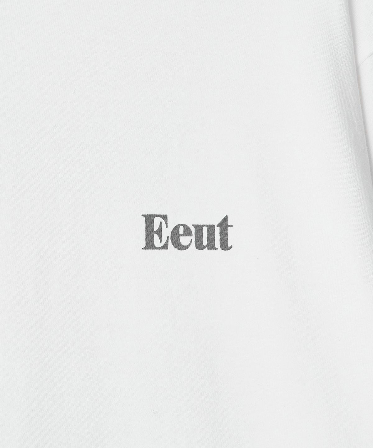 이우트(EEUT) PIGMENT DYED LONG SLEEVE / WHITE