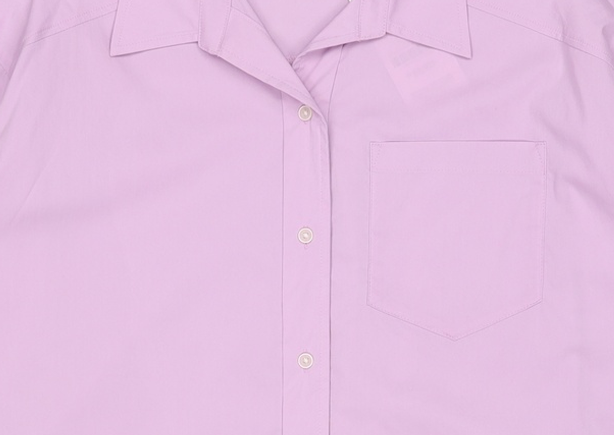 미쏘(MIXXO) 아웃포켓 오버핏 변형 셔츠 MIWYWC223B S