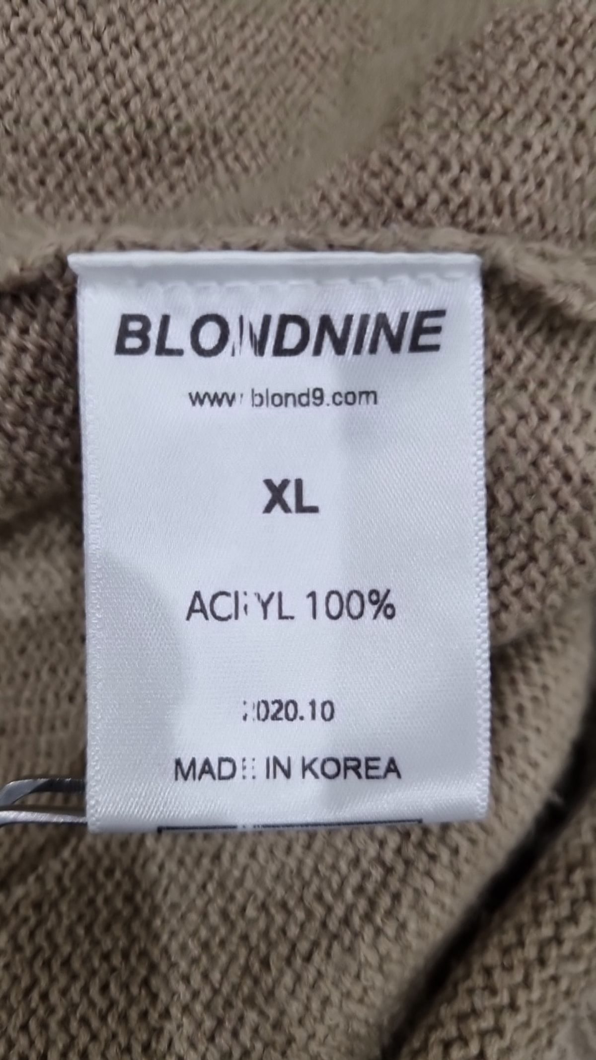 블론드나인(BLOND9) 카디건 XL
