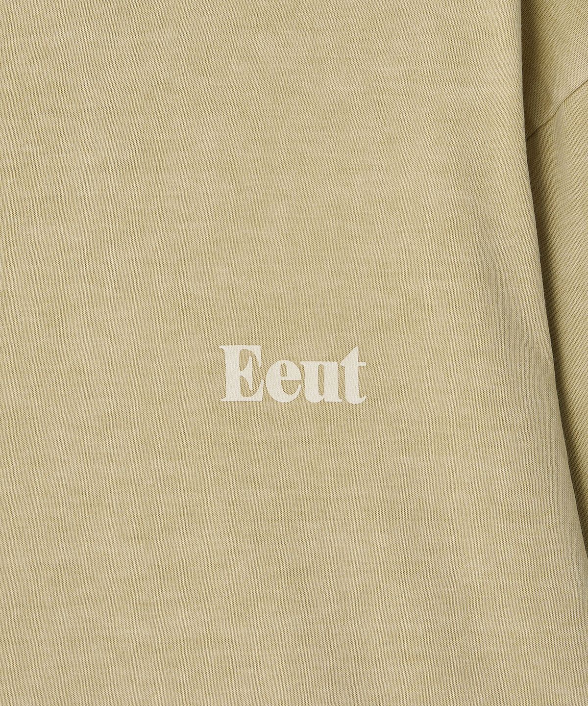 이우트(EEUT) PIGMENT DYED LONG SLEEVE / YELLOW