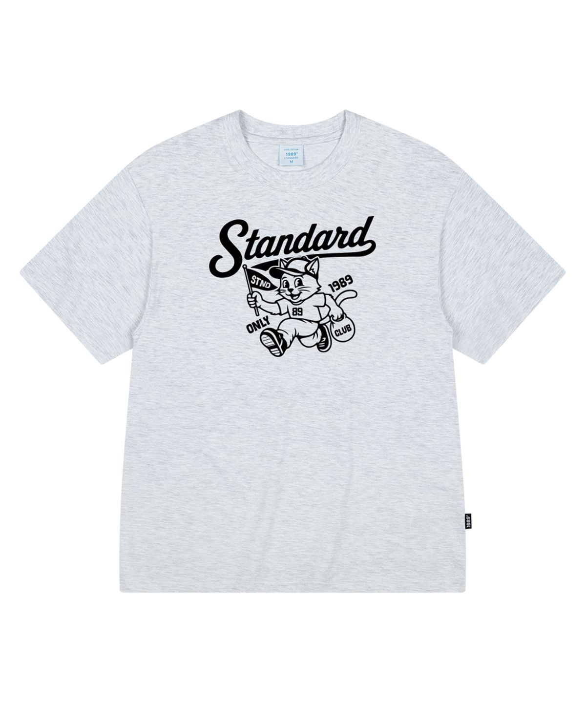 1989스탠다드(1989STANDARD) STND CAT 쿨 코튼 오버핏 반소매 (SISSTD-0269)
