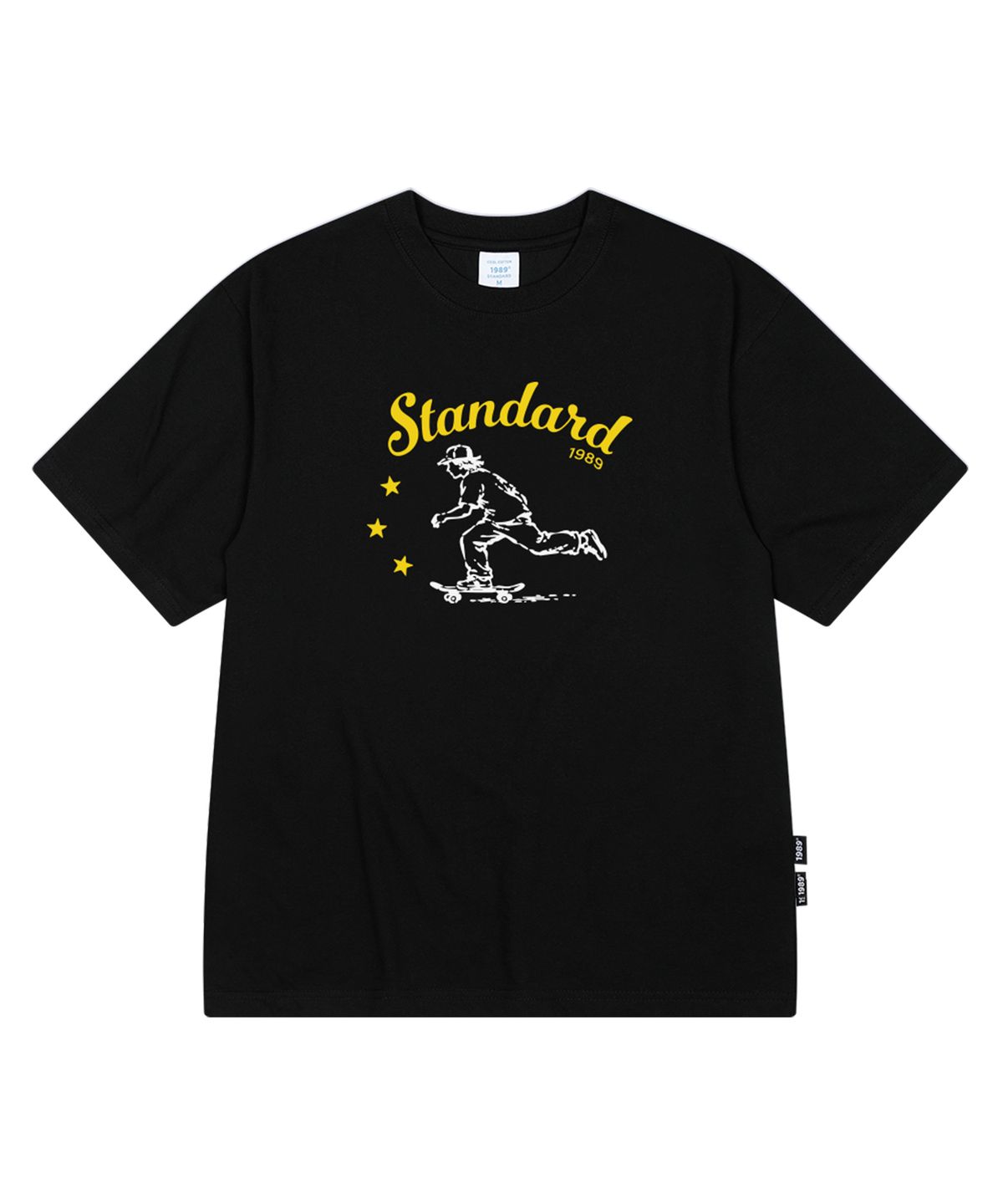 1989스탠다드(1989STANDARD) 1989 SUBCULTURE 쿨 코튼 오버핏 반소매 (SISSTD-0264)