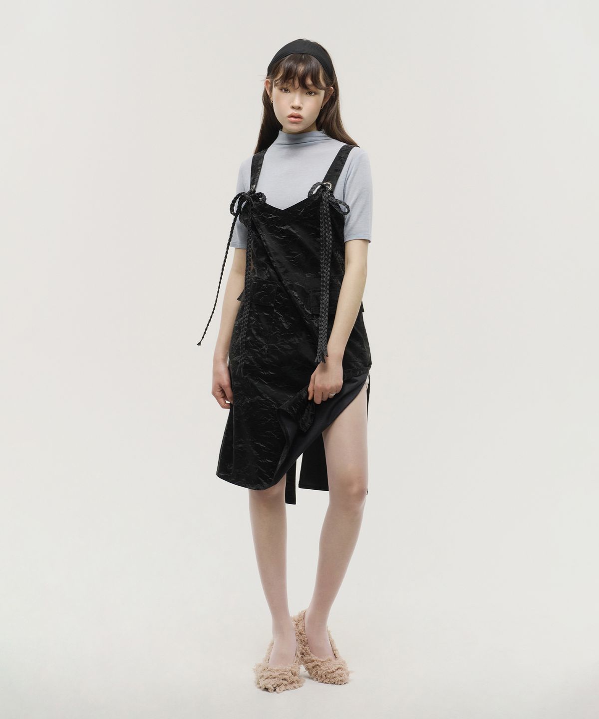 에이프런웨이(AIFERUNWAY) 로프 아틀리에 블랙 에이프런