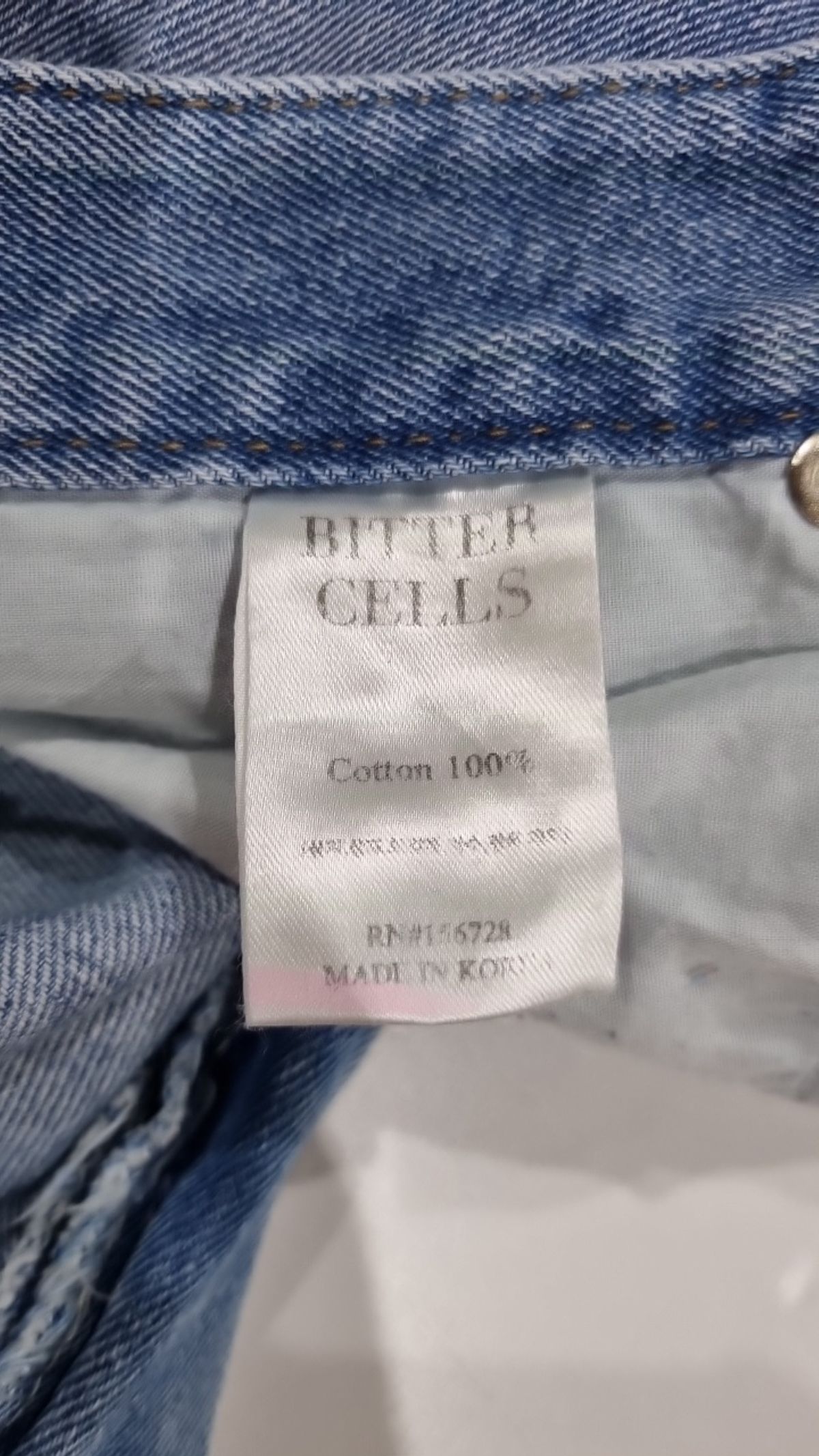 비터셀즈(BITTERCELLS) 청/데님 팬츠 2