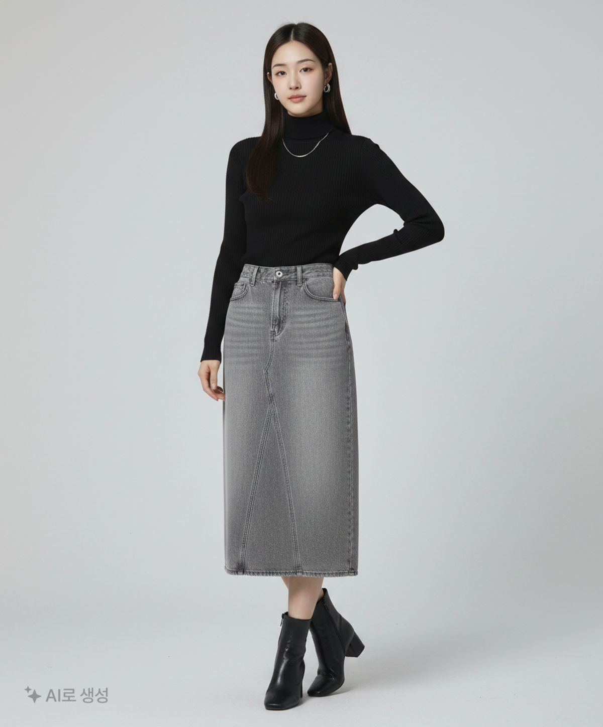 유니클로(UNIQLO) 롱스커트 67