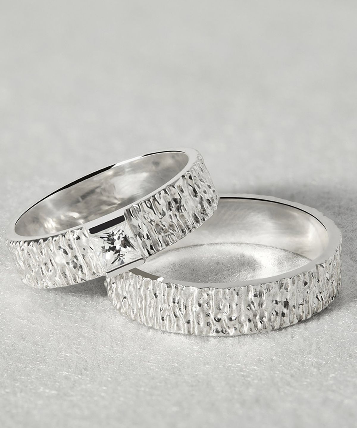 엘렌쥬얼리(HELENE JEWELRY) 실버 Silver 925 포르뚜나 커플 링 은 반지