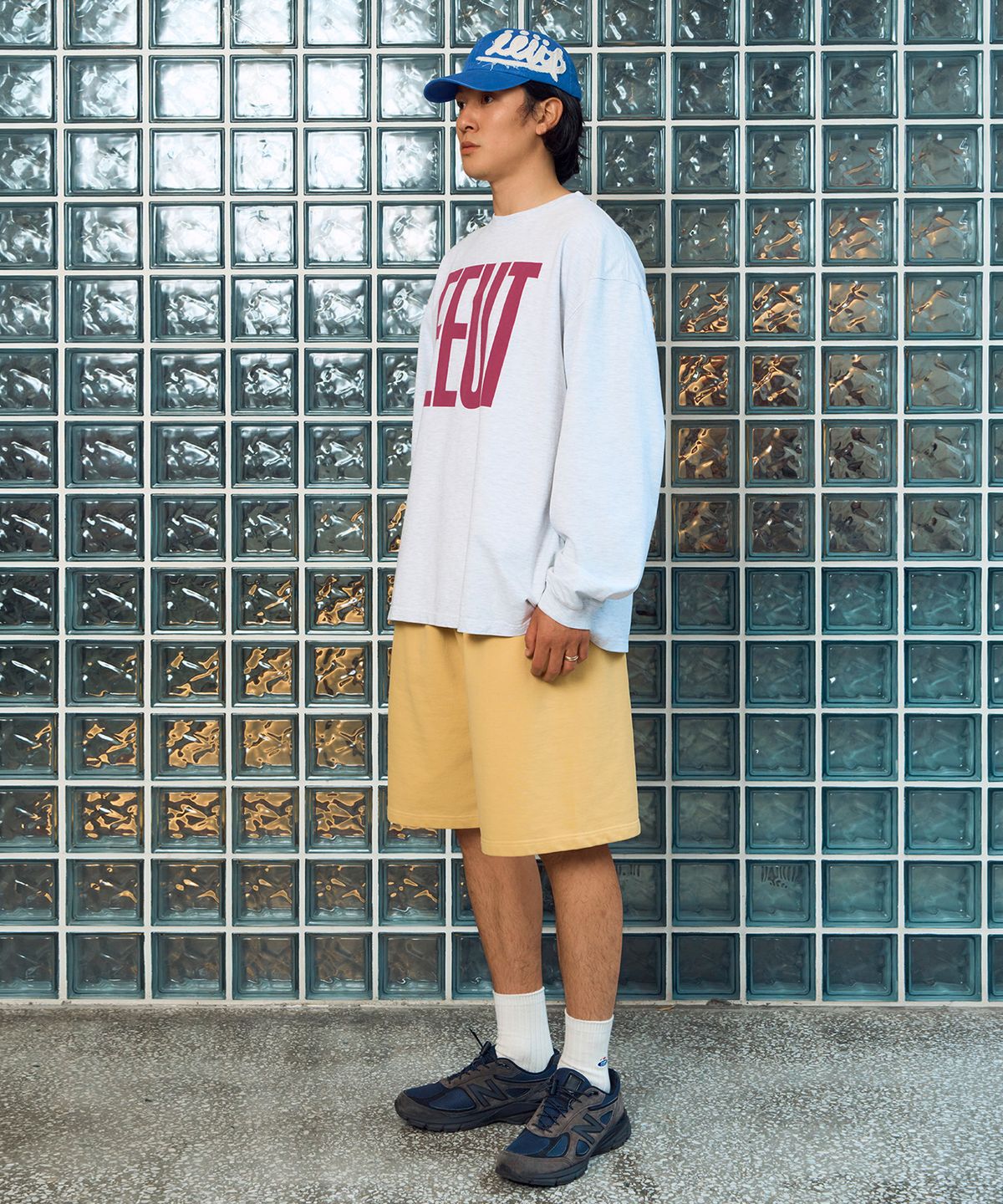 이우트(EEUT) SANS EEUT LONG SLEEVE  / MELANGE WHITE