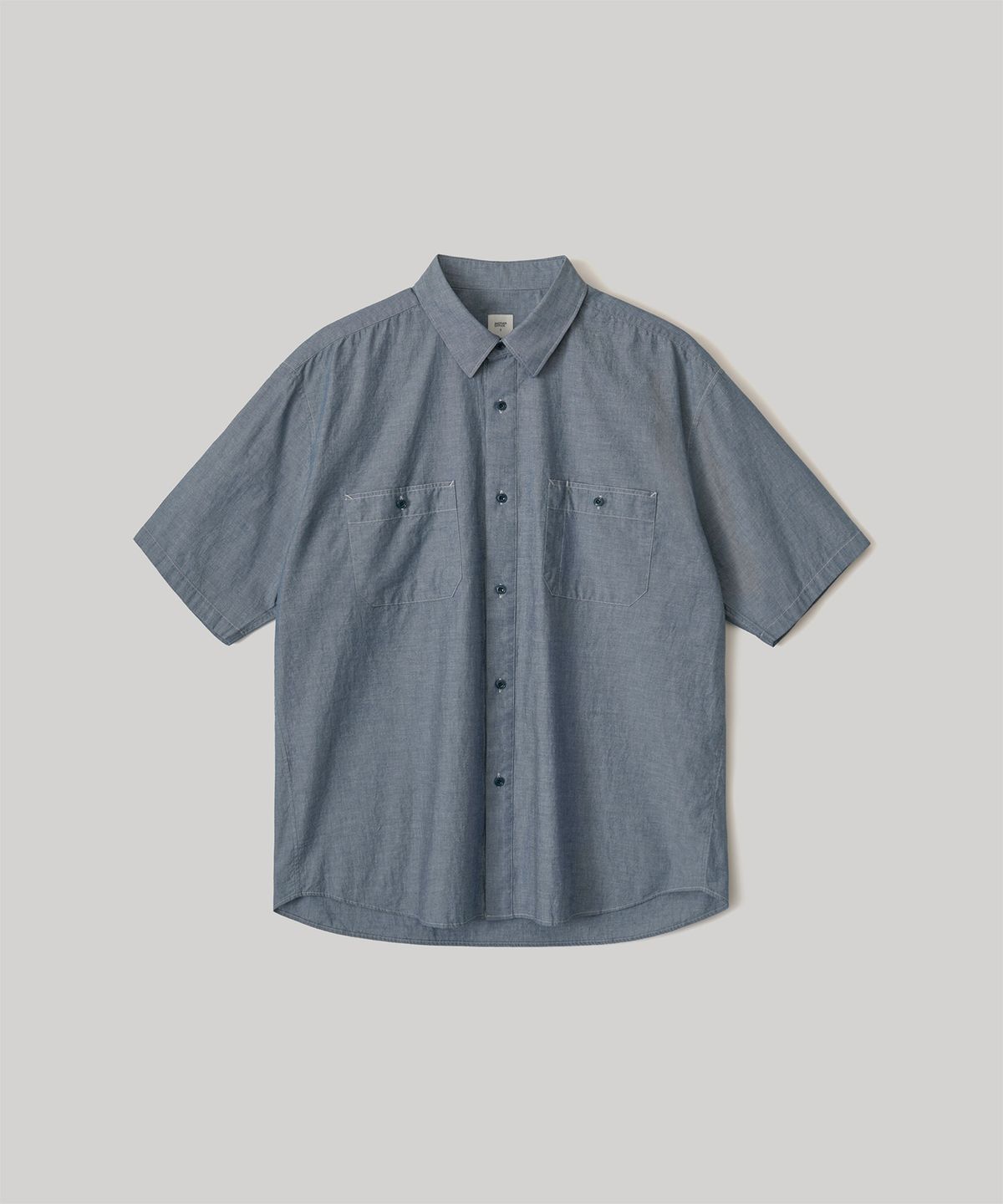 어나더 오피스(ANOTHER OFFICE) Writer Chambray Shirt (Denim)