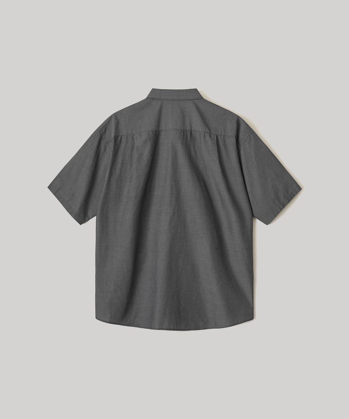 어나더 오피스(ANOTHER OFFICE) Writer Chambray Shirt (Asphalt)
