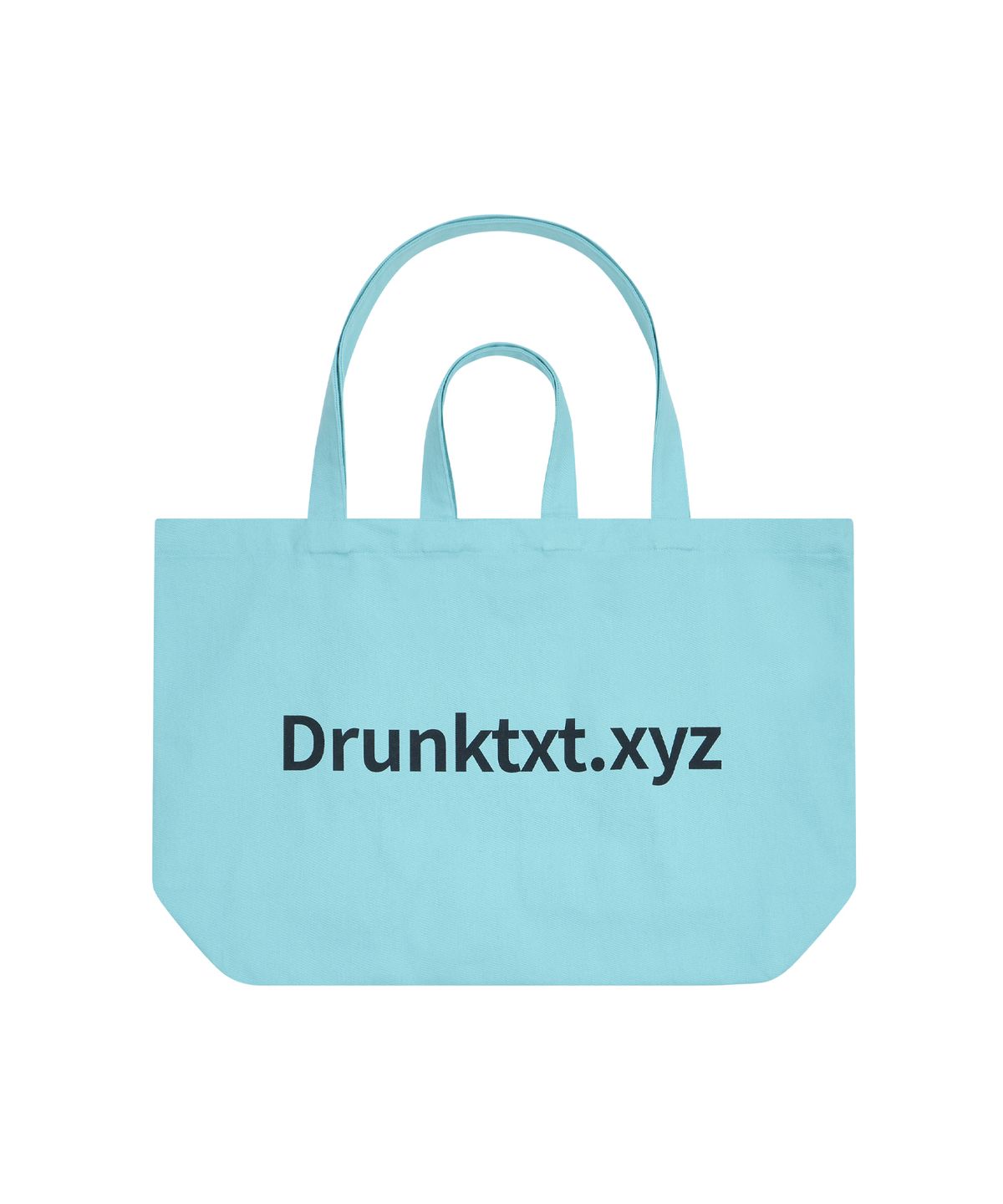 드렁크텍스트(DRUNKTXT) Friday Drinkies 2Way Eco Bag [Mint/Black]