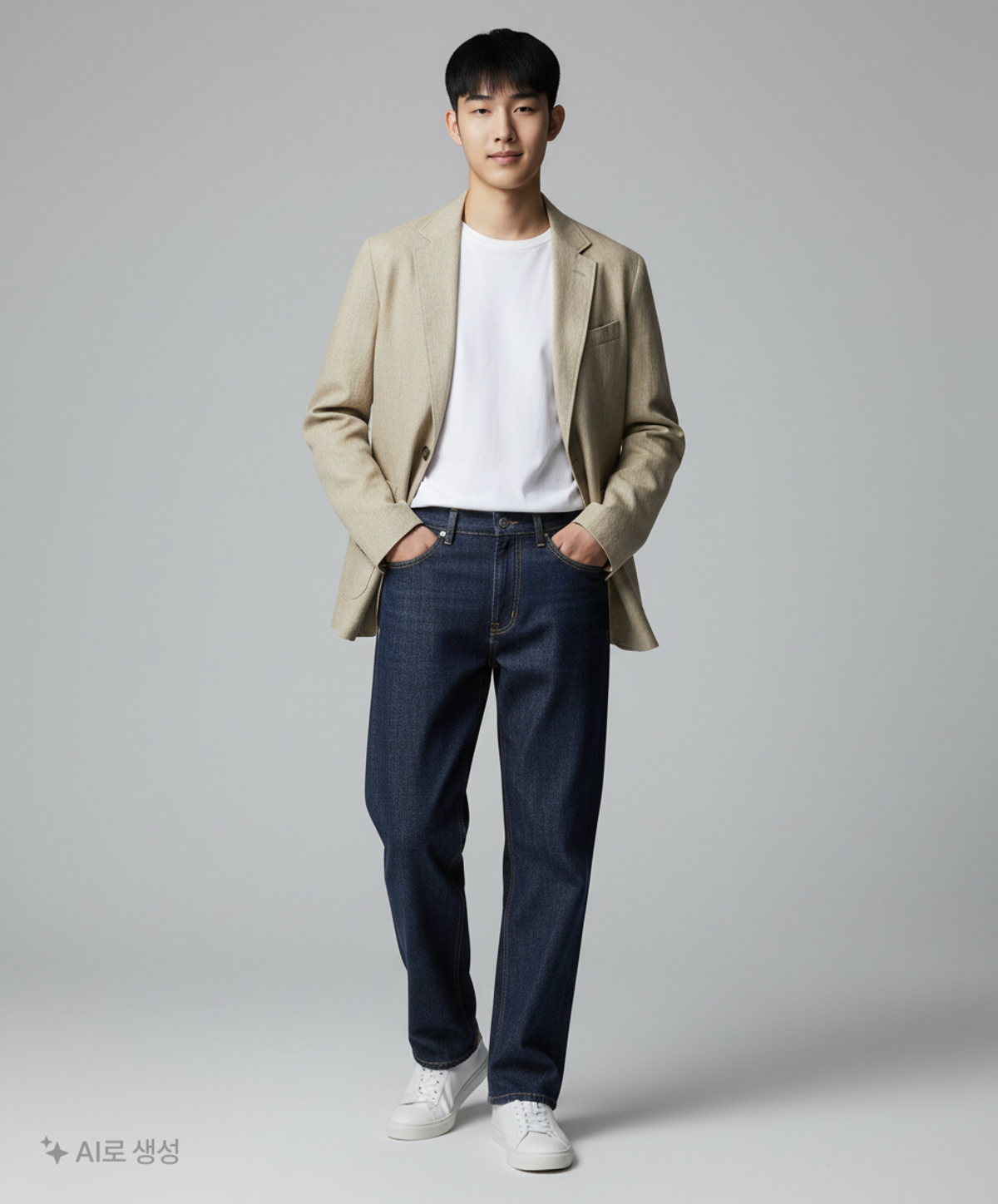스파오(SPAO) 청/데님 팬츠 80