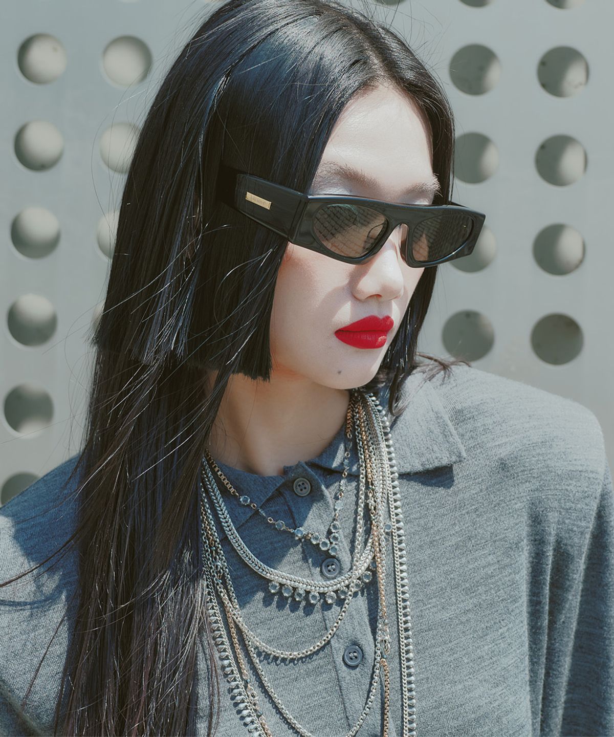 아르마일(AREMILE) AM-036 C02 Black Brown Tint