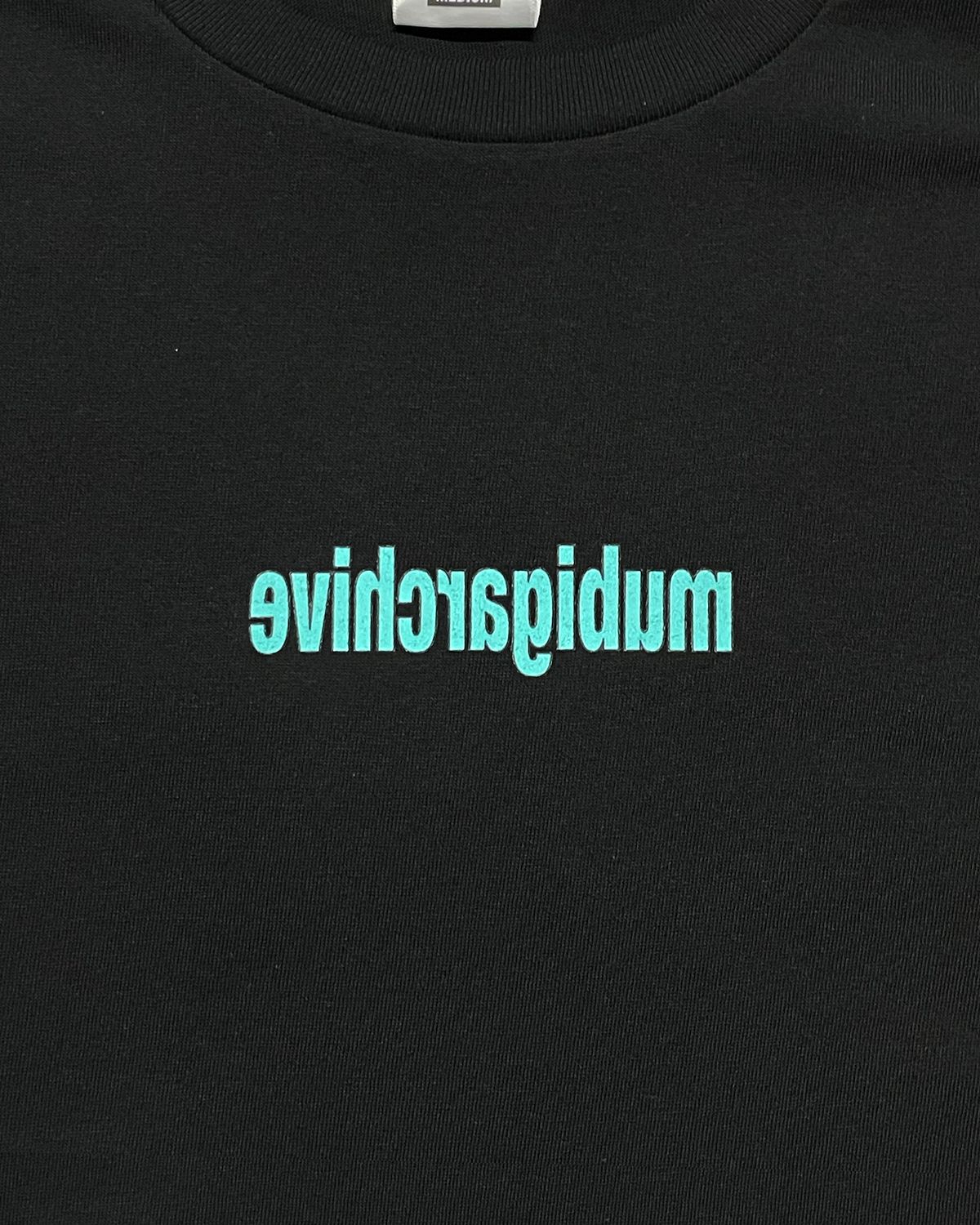 무비그아카이브(MUBIG.ARCHIVE) Reversed Logo Tee (Mint)