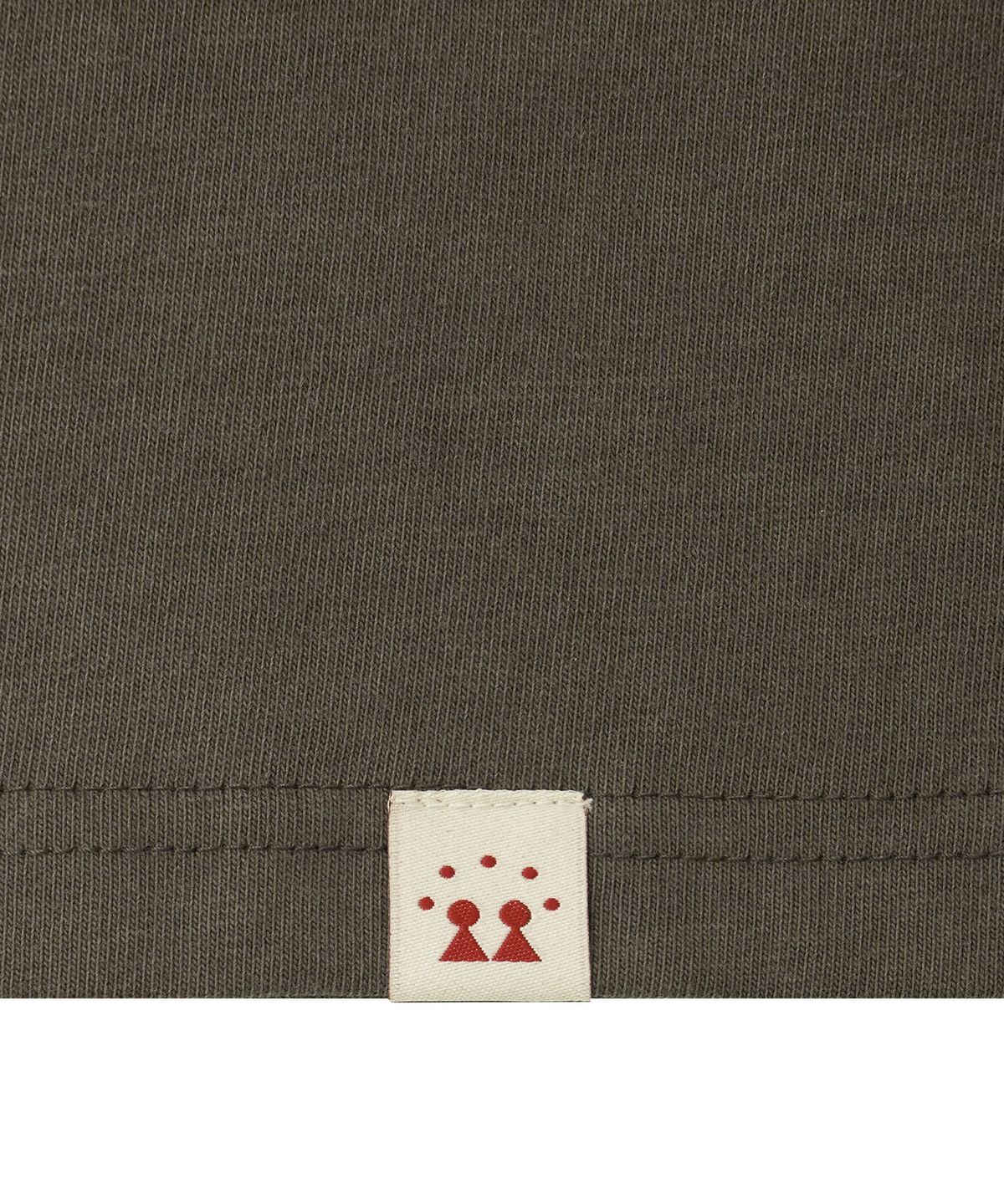 이우트(EEUT) CAMO LAYERED SLEEVE T-SHIRT / BROWN