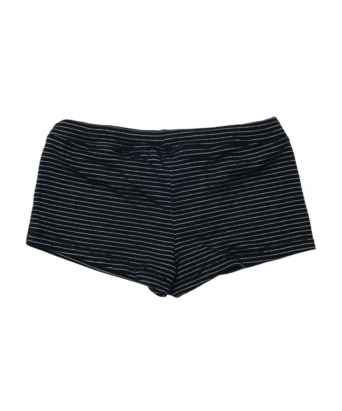 크루치(KRUCHI) STRIPE MICRO SHORT (BLACK) WOMENS