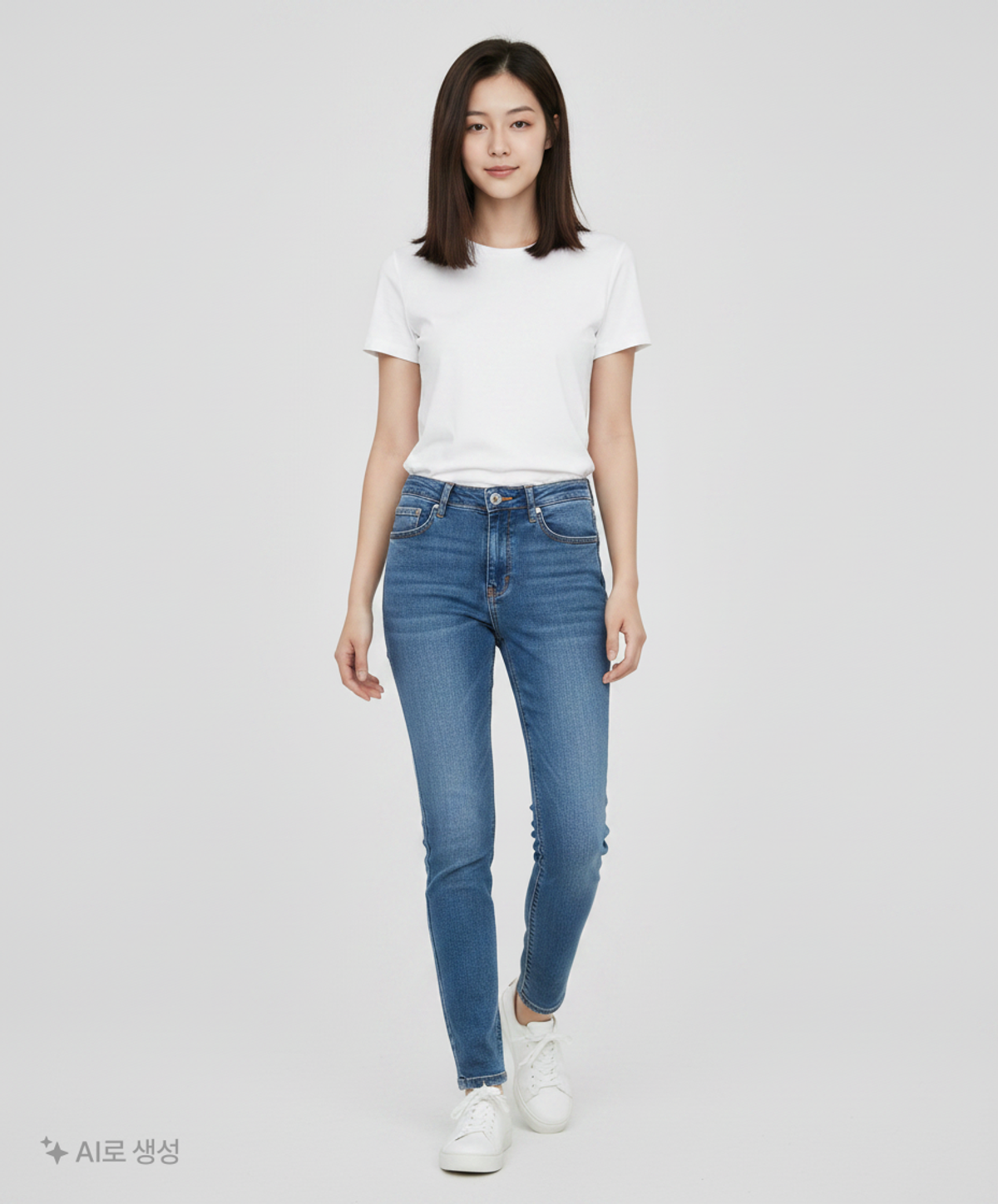 스파오(SPAO) 청/데님 팬츠 80