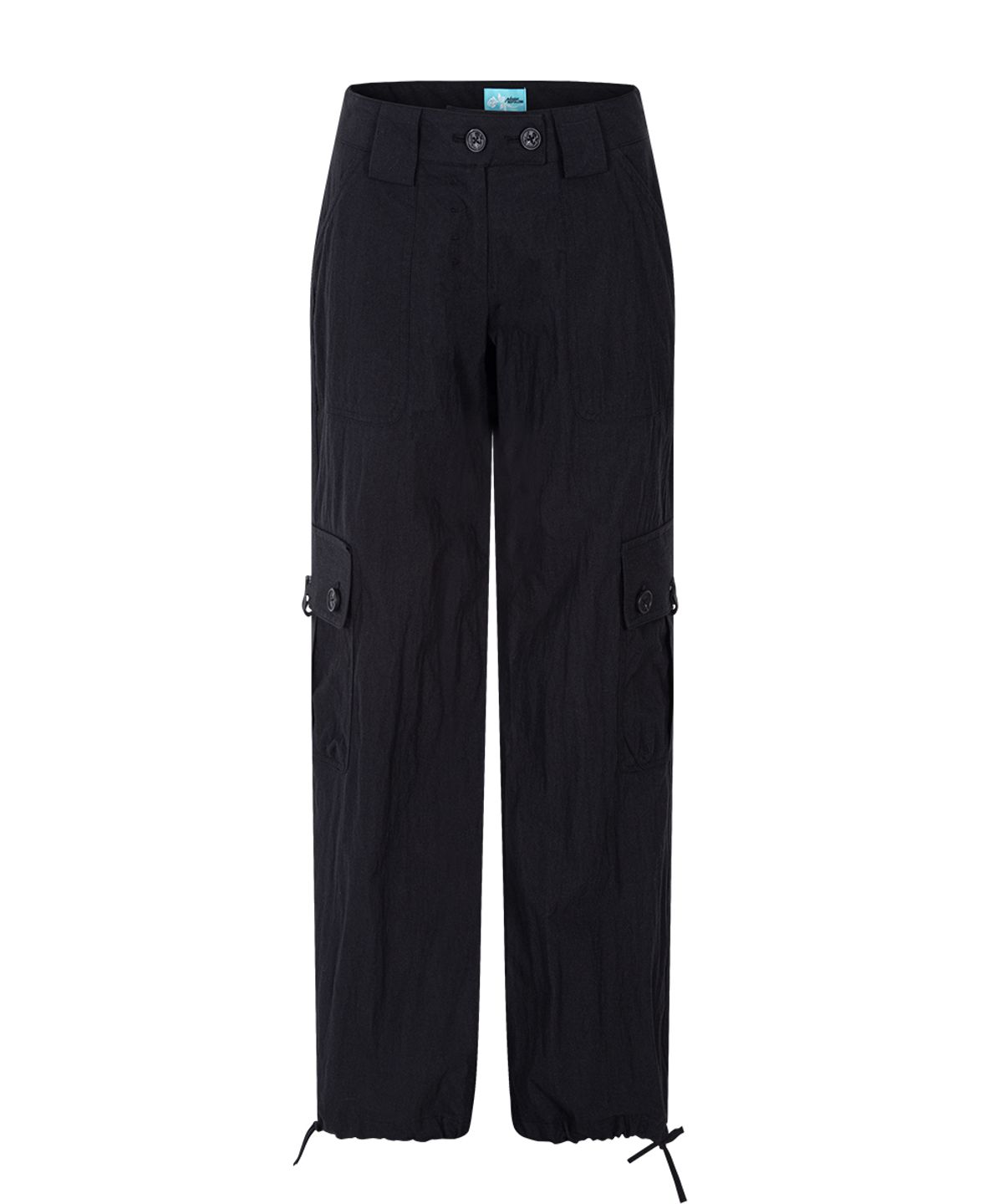 플리즈노팔로우(PLEASENOFOLLOW) Ethan Pocket Cargo Pants (Black)
