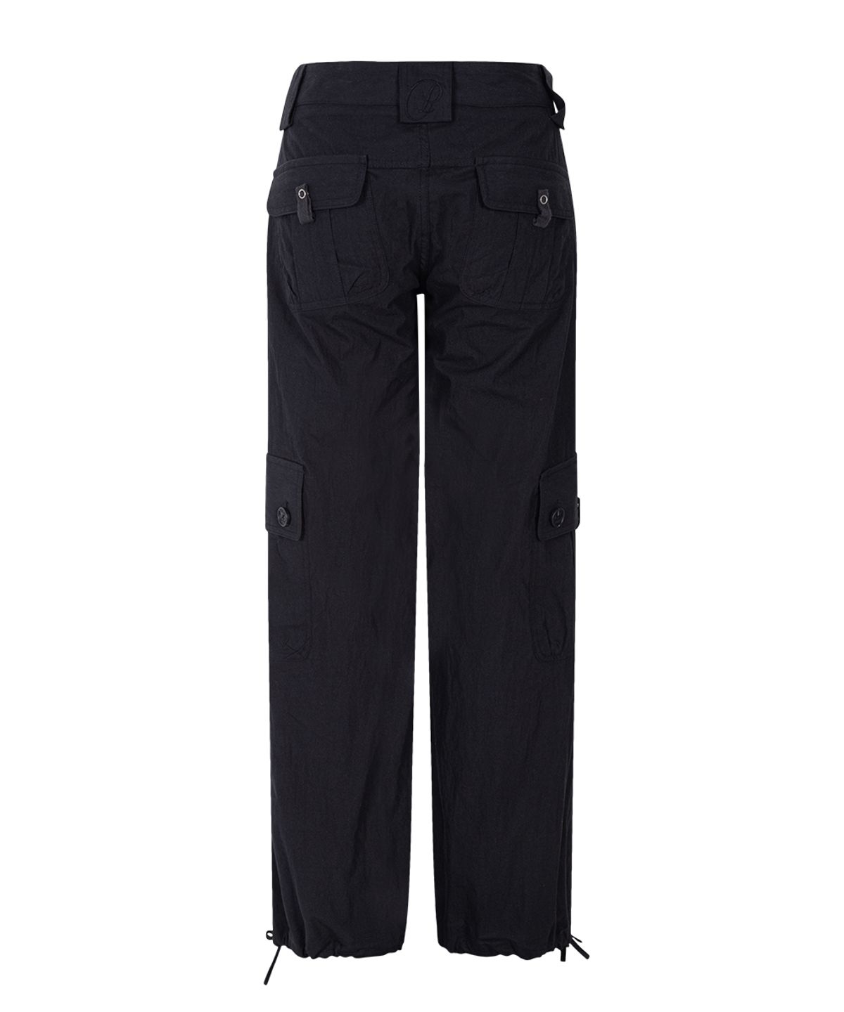 플리즈노팔로우(PLEASENOFOLLOW) Ethan Pocket Cargo Pants (Black)