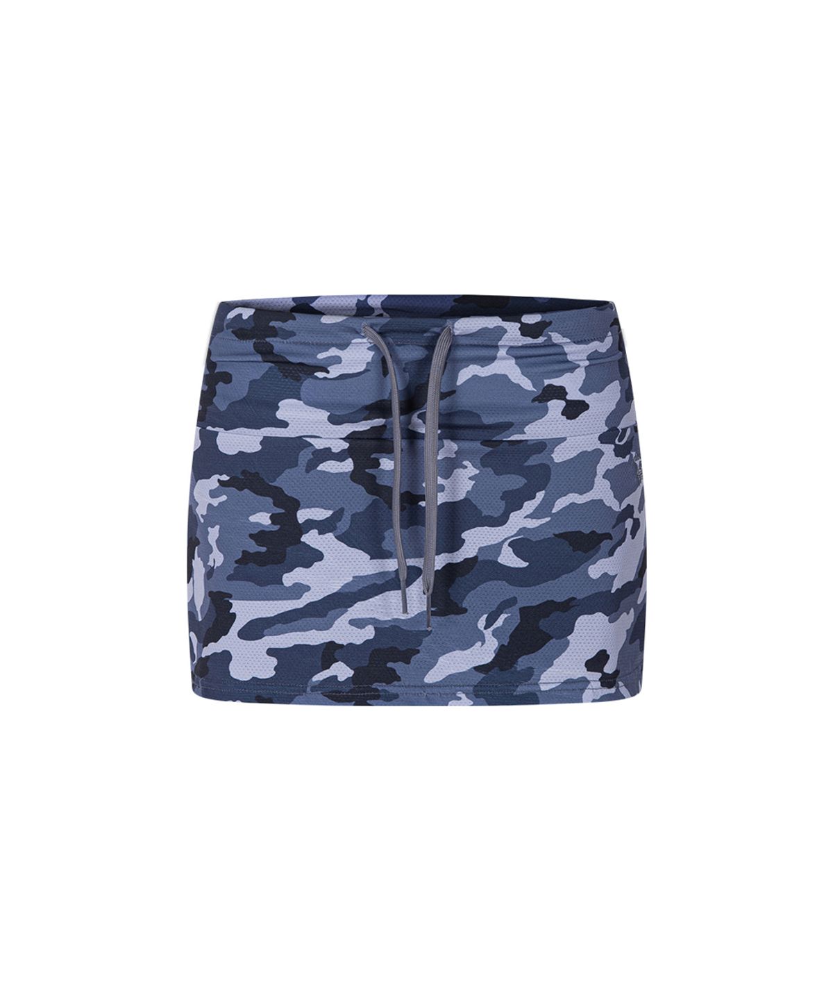 플리즈노팔로우(PLEASENOFOLLOW) Mei Mini Skirt (Blue Camo)