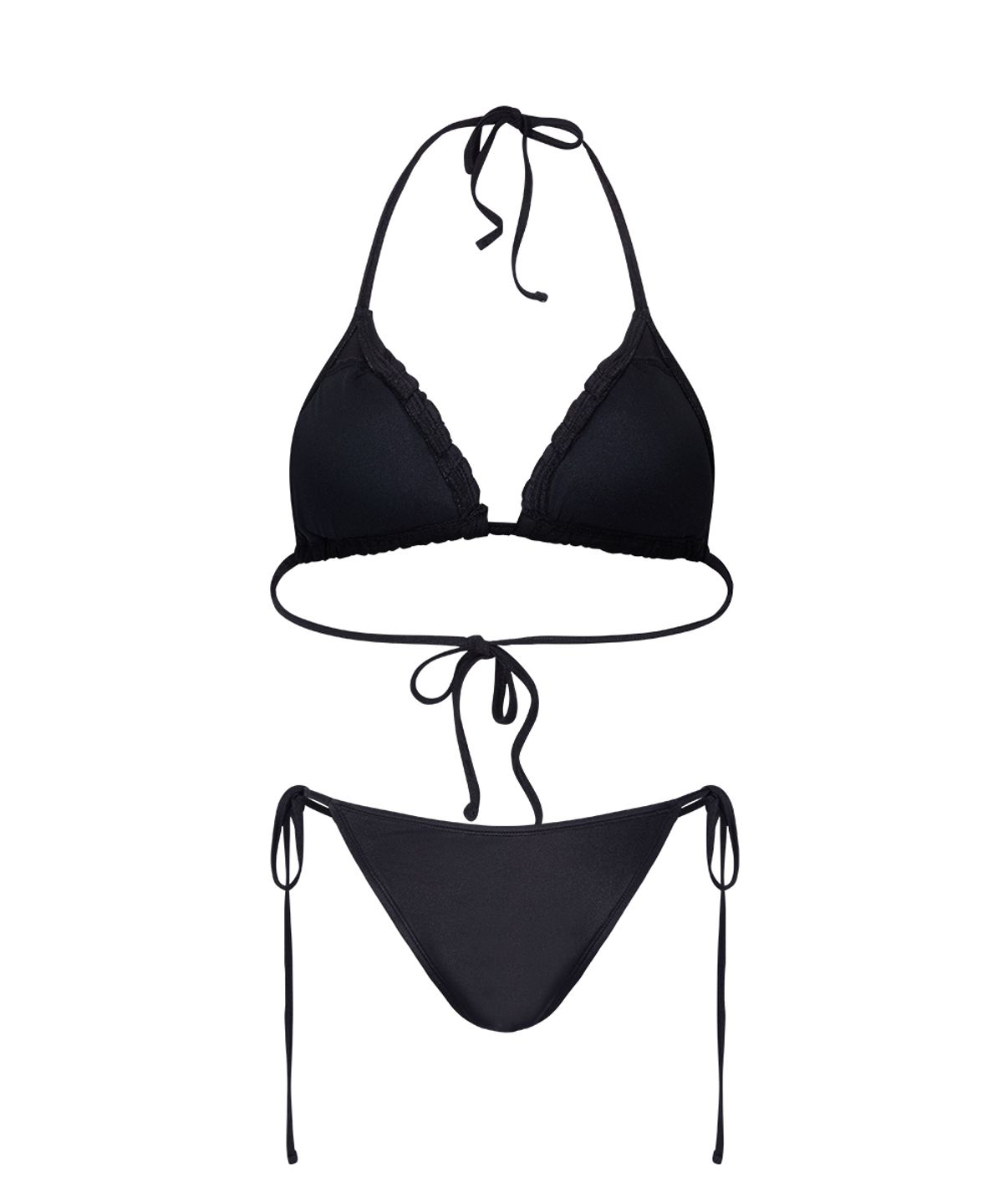 플리즈노팔로우(PLEASENOFOLLOW) Sasha Military Bikini (Black)