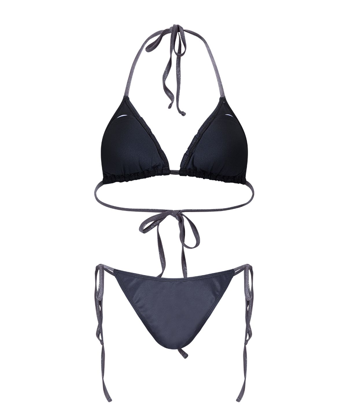 플리즈노팔로우(PLEASENOFOLLOW) Sasha Military Bikini (Charcoal)