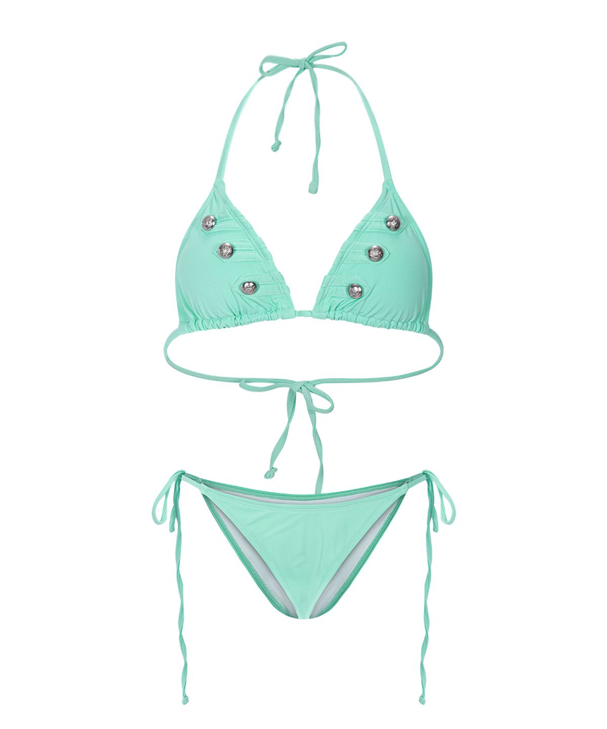 플리즈노팔로우(PLEASENOFOLLOW) Sasha Military Bikini (Mint)