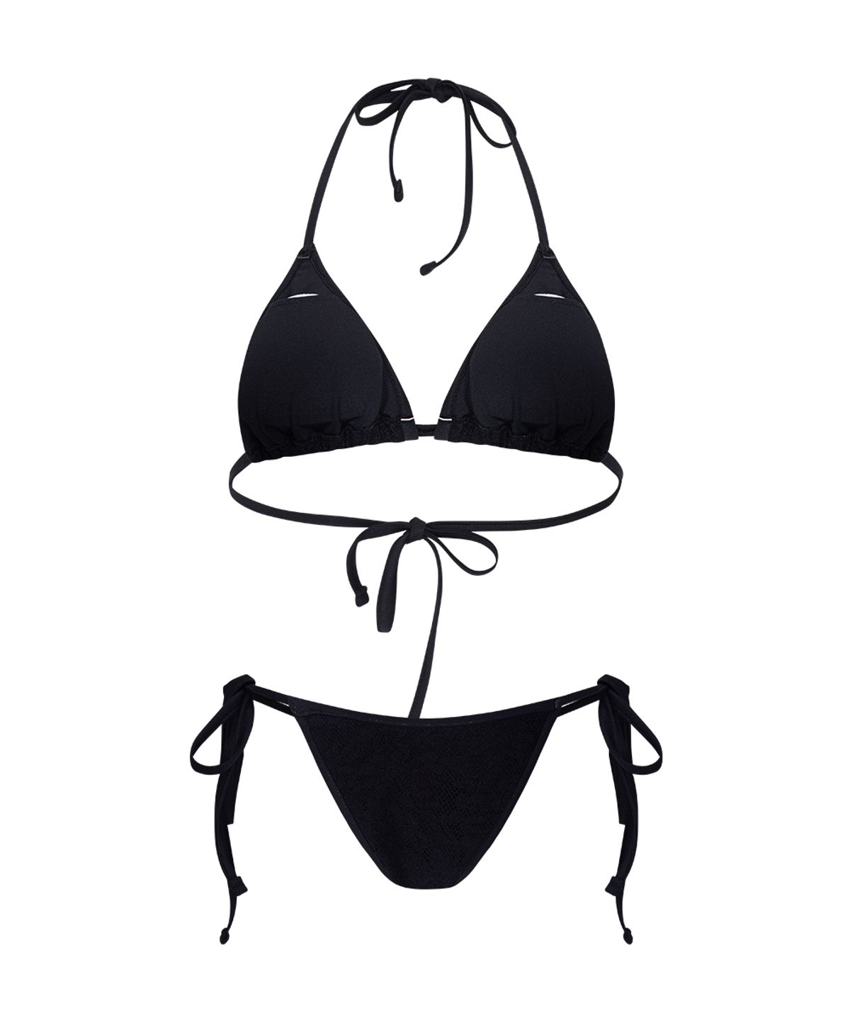 플리즈노팔로우(PLEASENOFOLLOW) Jane Knit Bikini (Black)