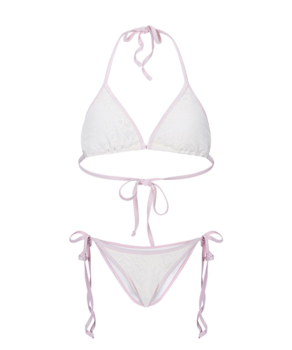 플리즈노팔로우(PLEASENOFOLLOW) Jane Knit Bikini (Ivory)