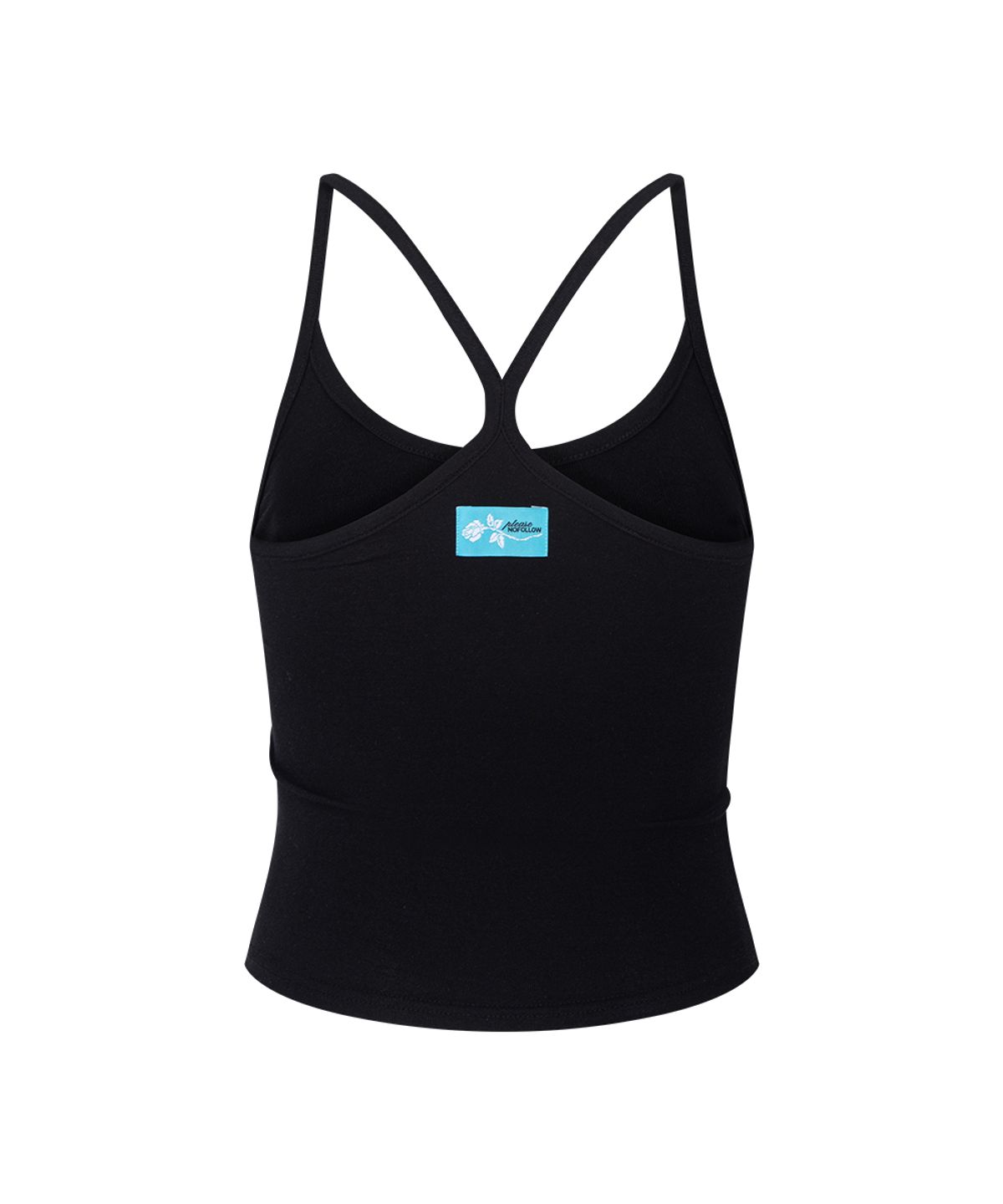플리즈노팔로우(PLEASENOFOLLOW) Coni Soft Lounge Tank Top (Black)