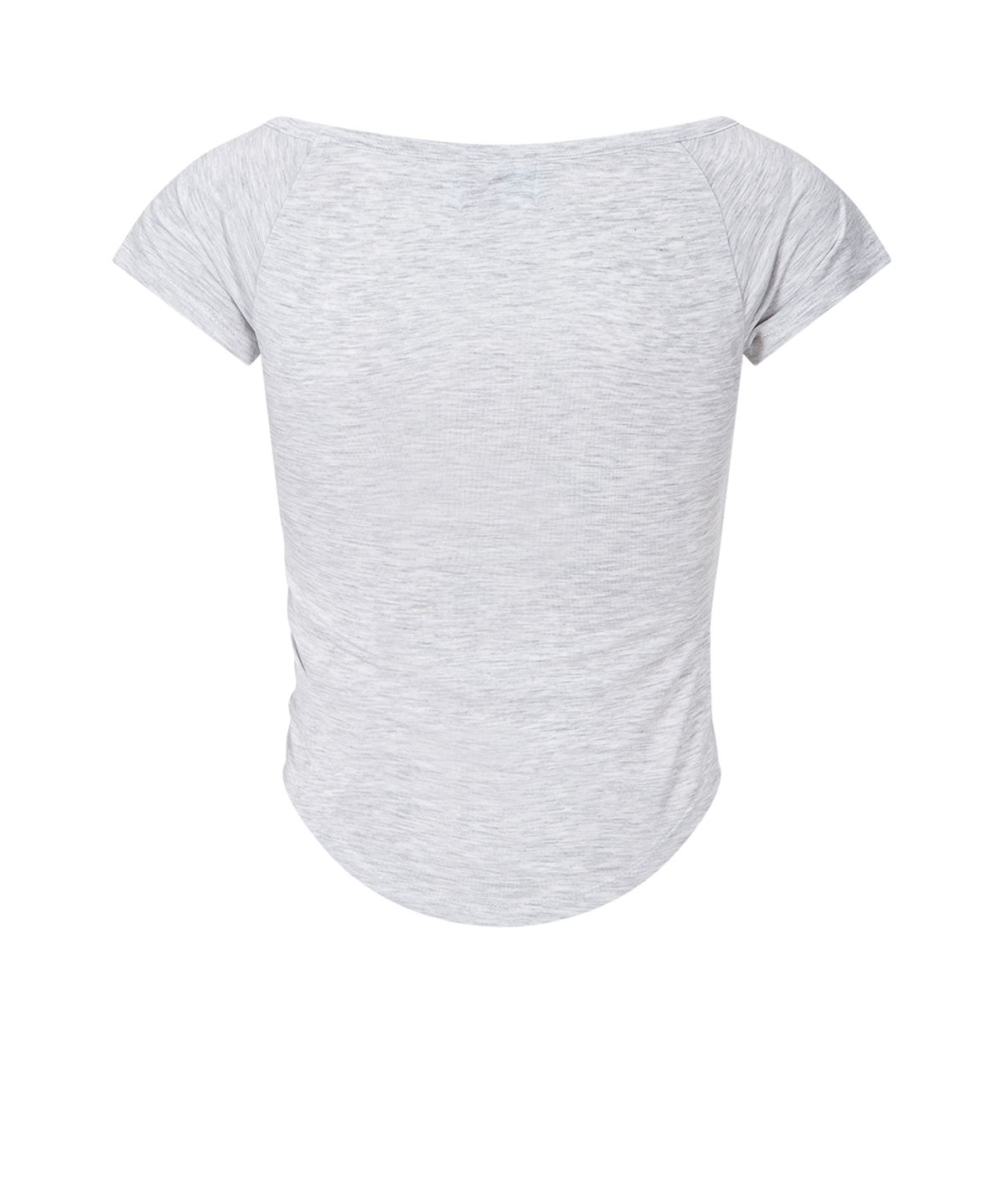플리즈노팔로우(PLEASENOFOLLOW) Mandy Lace Layered Short Sleeve Top (White Melange)