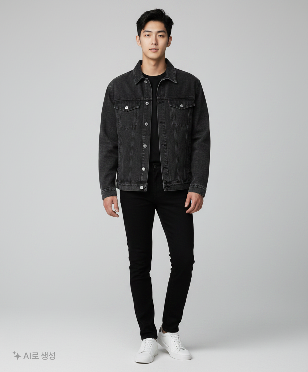 척(CHUCK) 데님/트러커 재킷 M