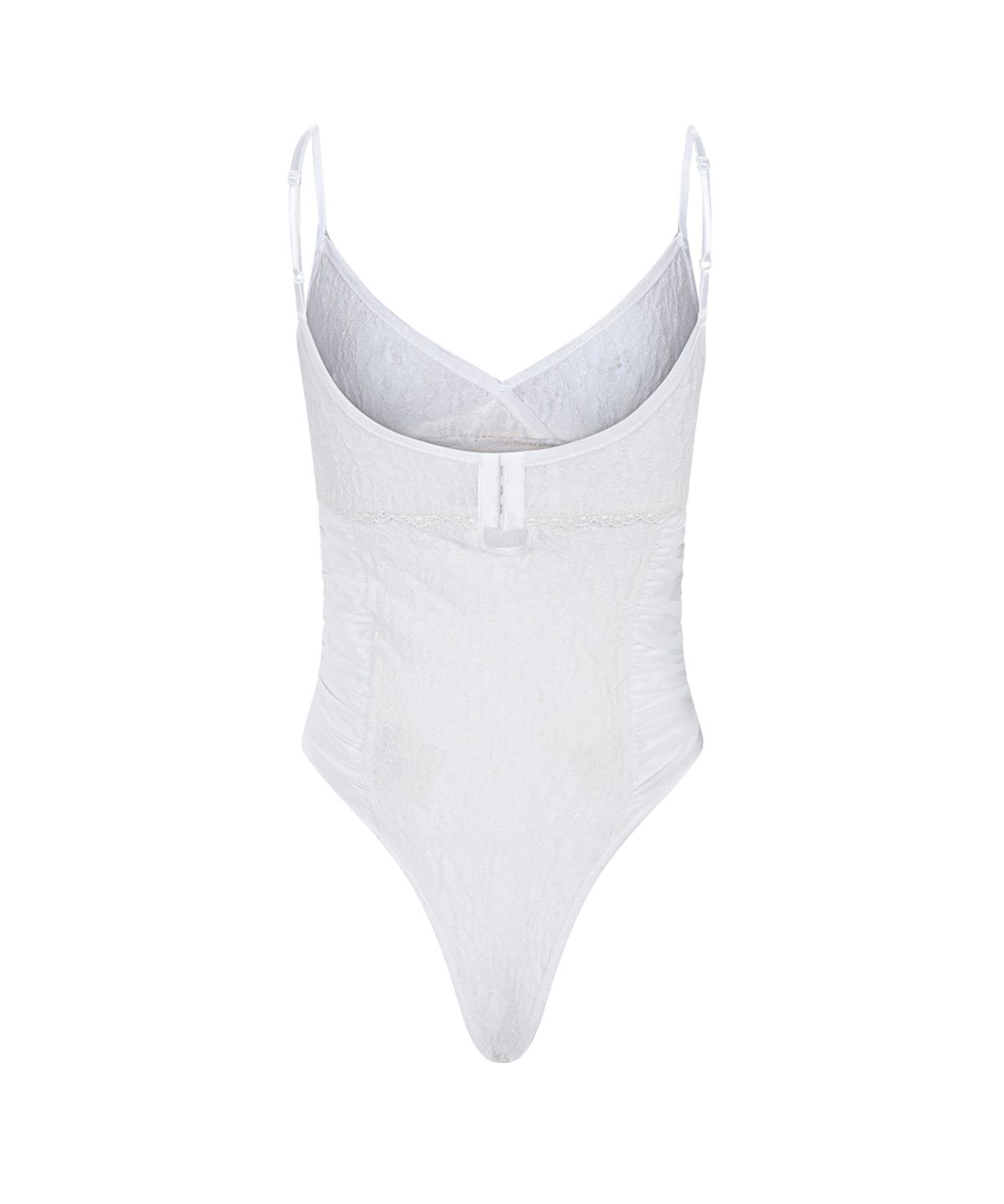 플리즈노팔로우(PLEASENOFOLLOW) Arin Lace Bodysuit (Ivory)
