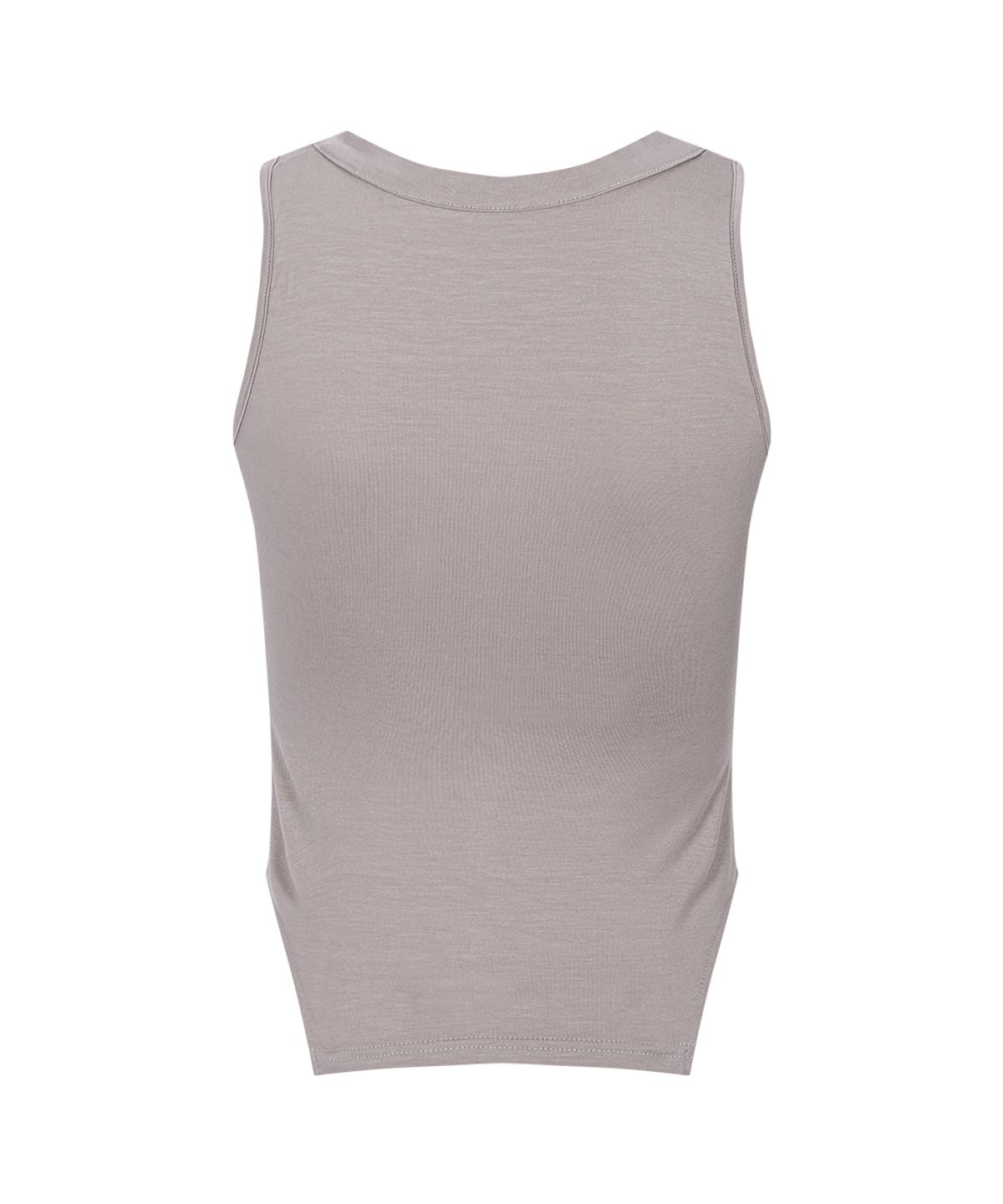 플리즈노팔로우(PLEASENOFOLLOW) Selby Button Sleeveless Top (Silver Beige)