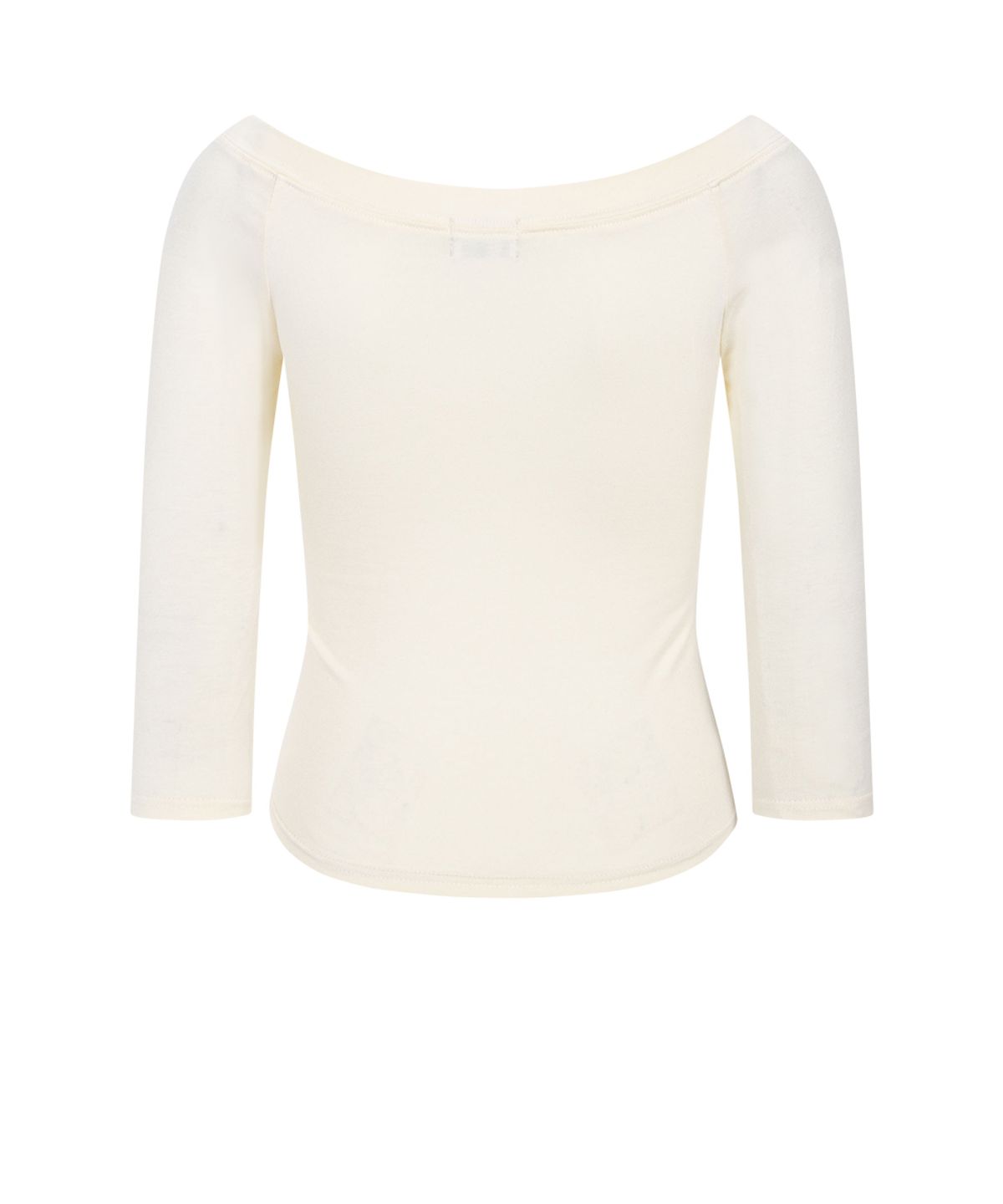 플리즈노팔로우(PLEASENOFOLLOW) Zed Off-Shoulder Long Sleeve Top (Lemon)