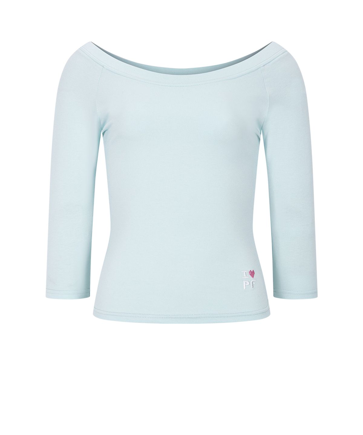 플리즈노팔로우(PLEASENOFOLLOW) Zed Off-Shoulder Long Sleeve Top (Mint)