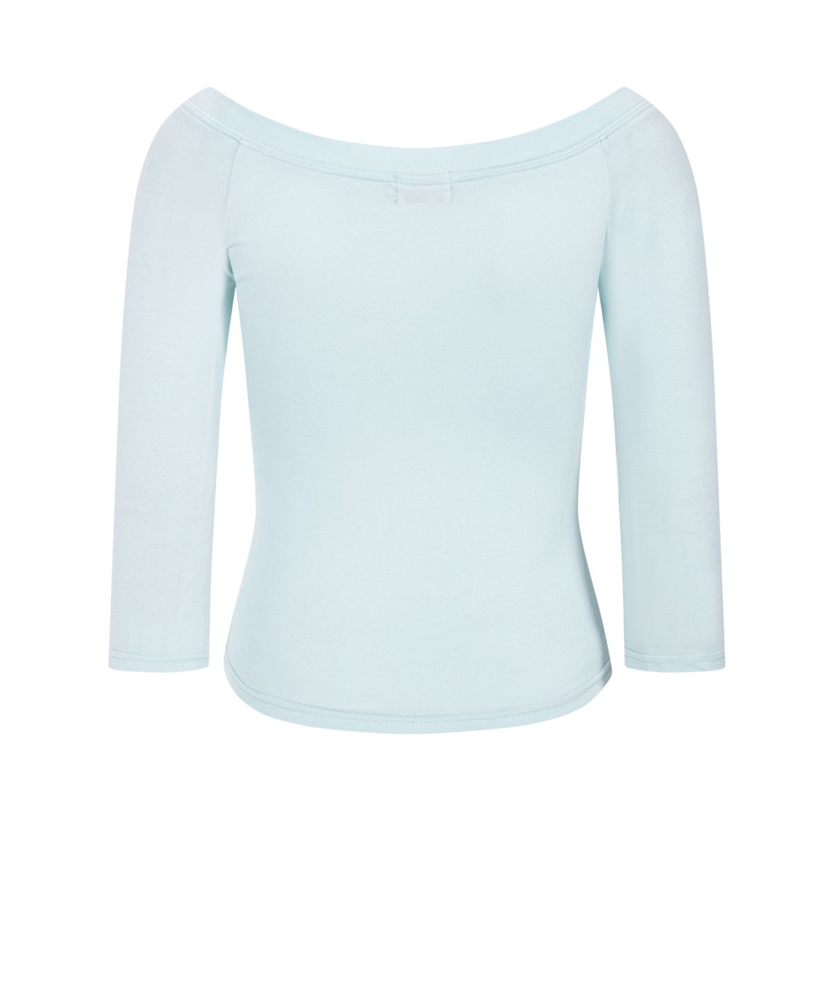 플리즈노팔로우(PLEASENOFOLLOW) Zed Off-Shoulder Long Sleeve Top (Mint)