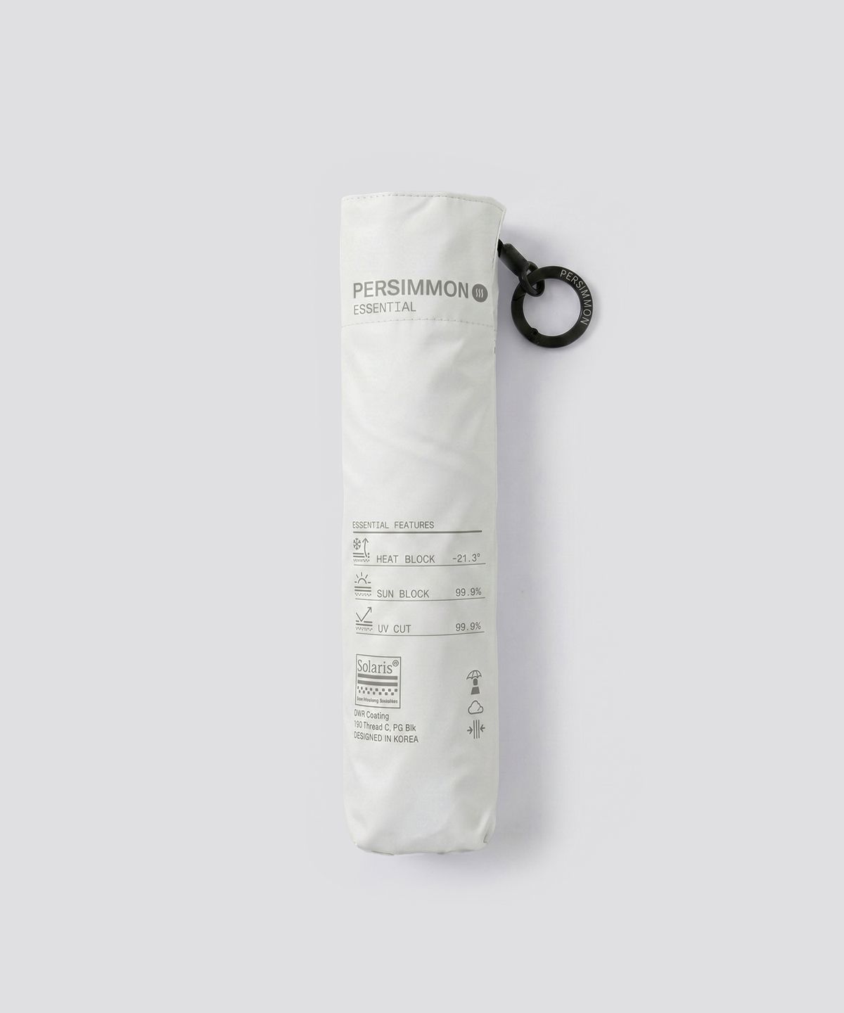 퍼시몬(PERSIMMON) [열차단] 에센셜 우양산 3단 수동 PUPNU60017