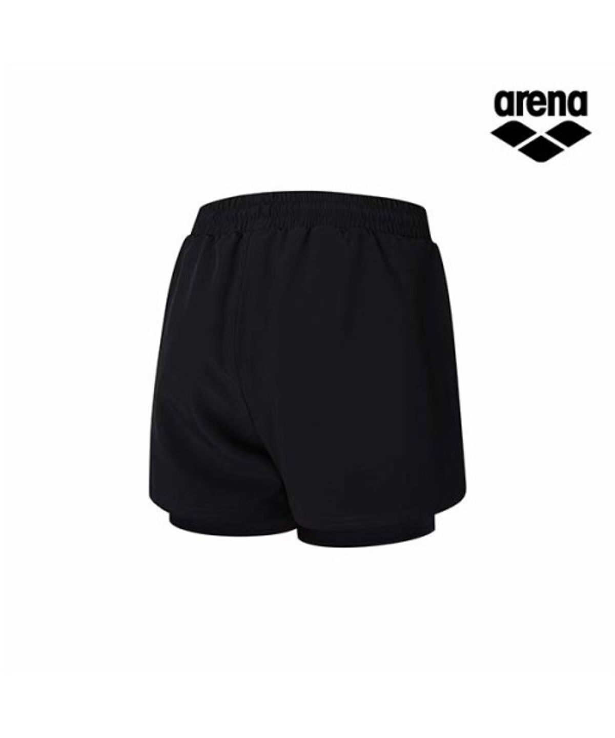 아레나(ARENA) 그래픽데이 여성 레저 2부 쇼츠 A6BL1QW24BLK