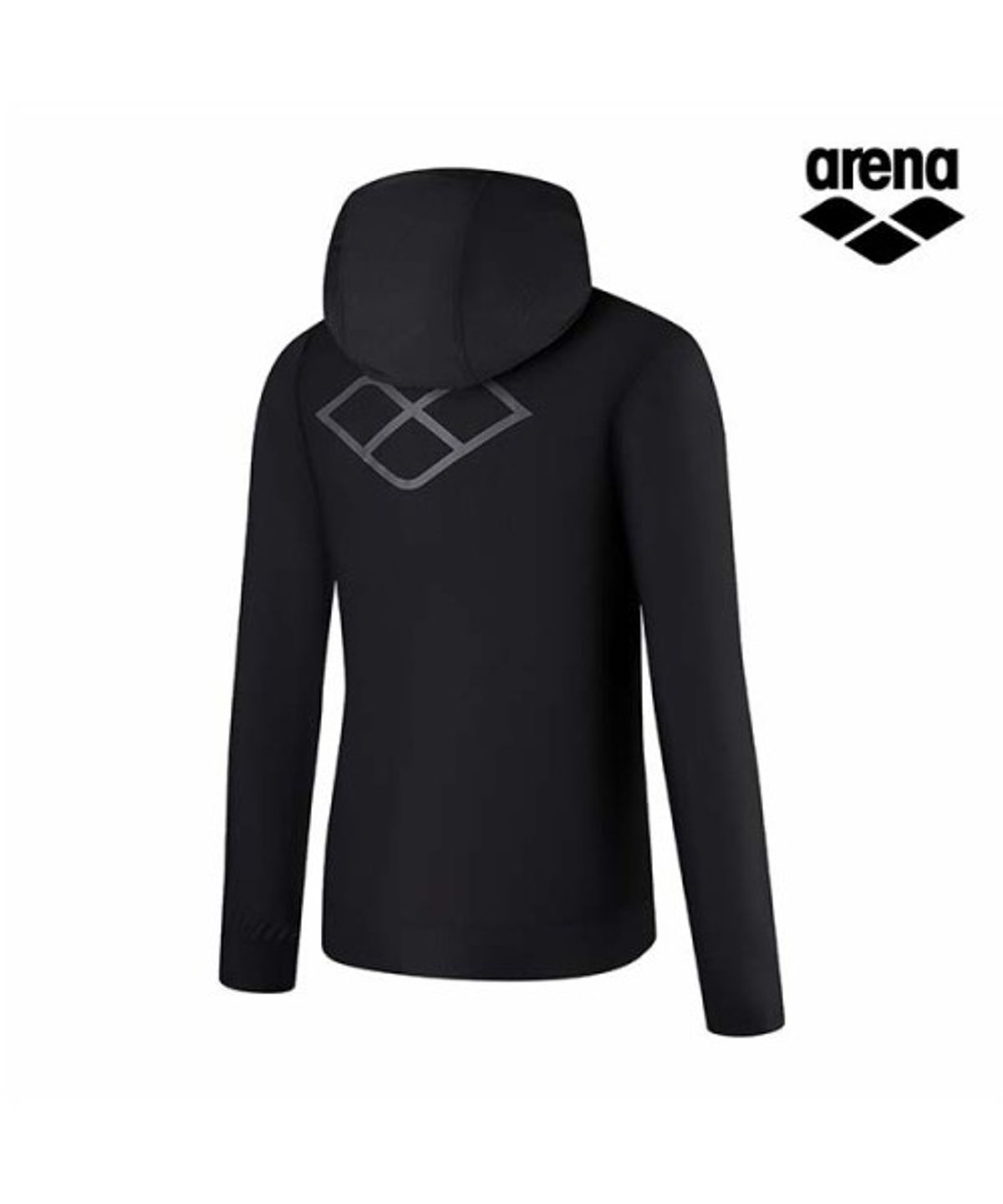 아레나(ARENA) 그래픽데이 남성 루즈핏 후드 커버업 A6BM1RR27BLK