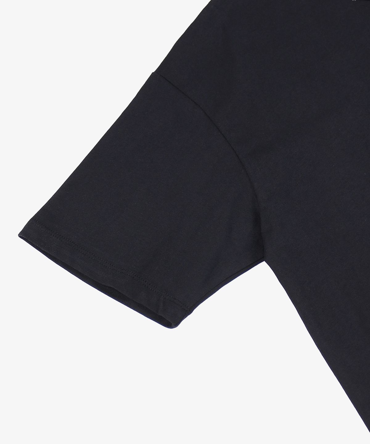 오우사(OWSA) 소프트 U넥 무지 반팔 티셔츠 2color