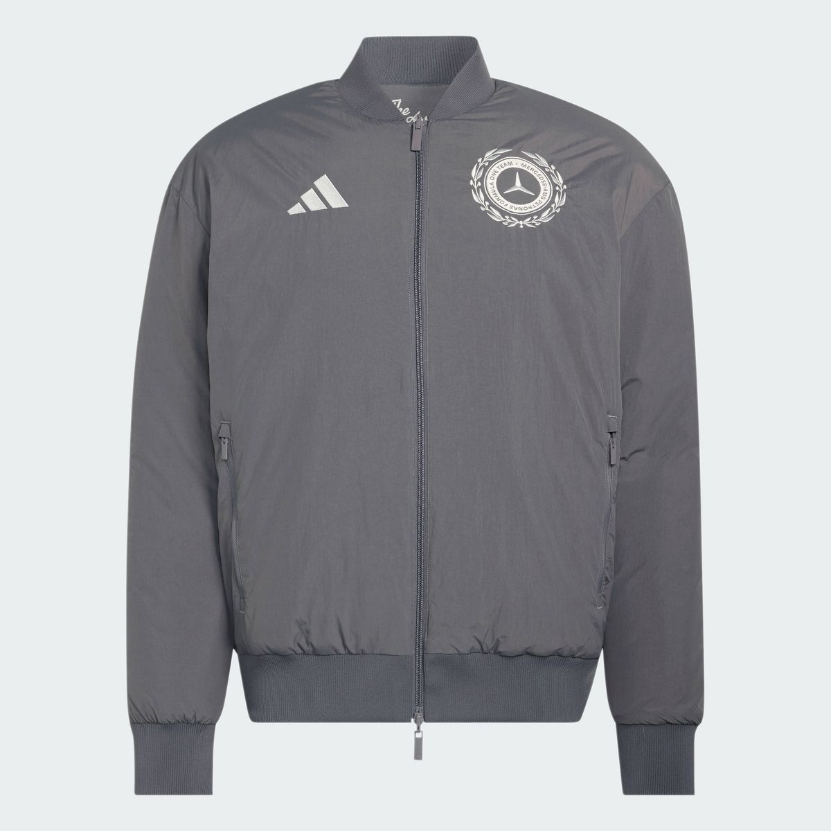 아디다스(ADIDAS) 메르세데스 - AMG F1 팀 실버 애로우 아이콘 남성 재킷 KR3572