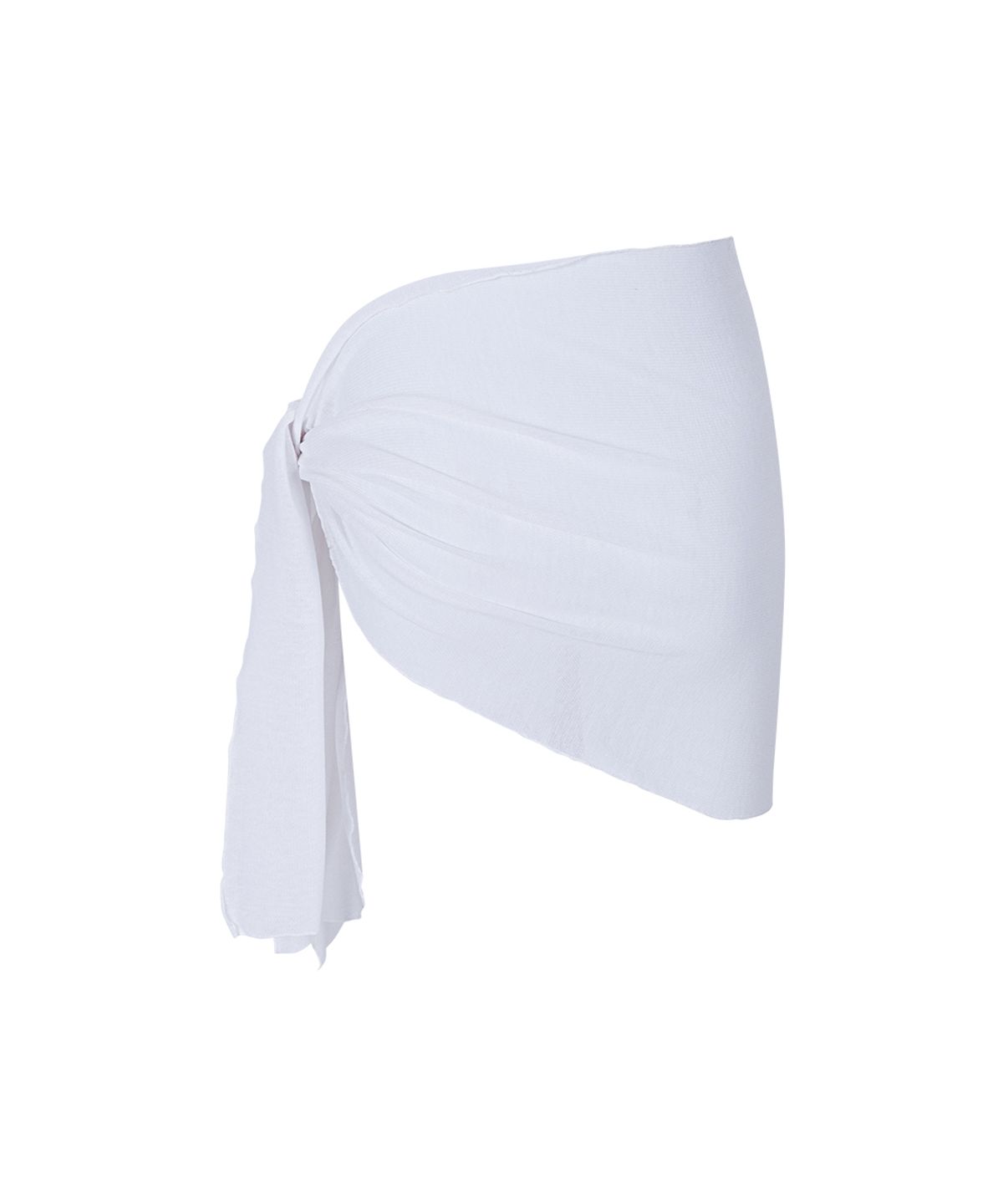 플리즈노팔로우(PLEASENOFOLLOW) Nua Sheer Multi Scarf (White)