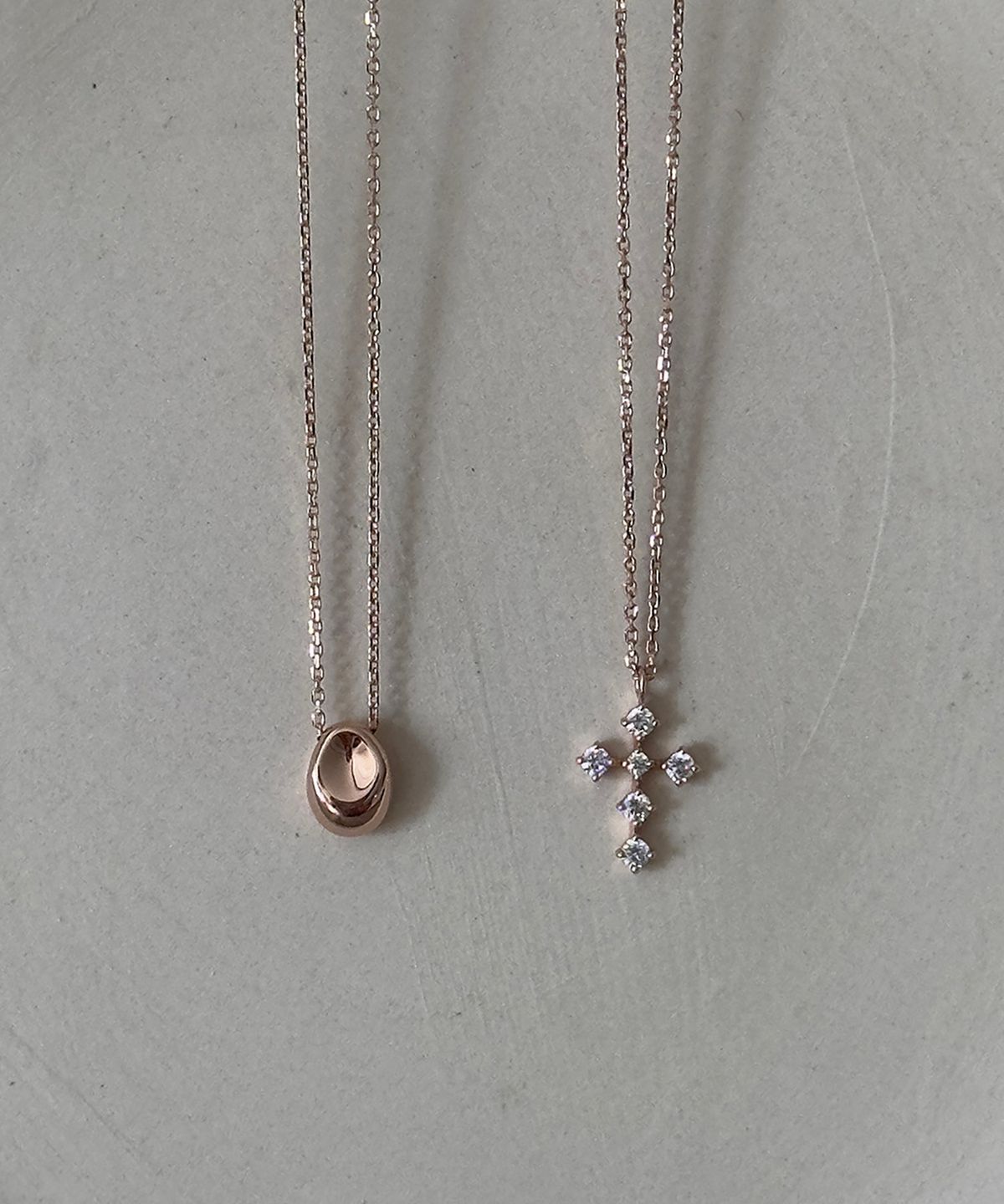 파예(FAYE) 14k Melted necklace