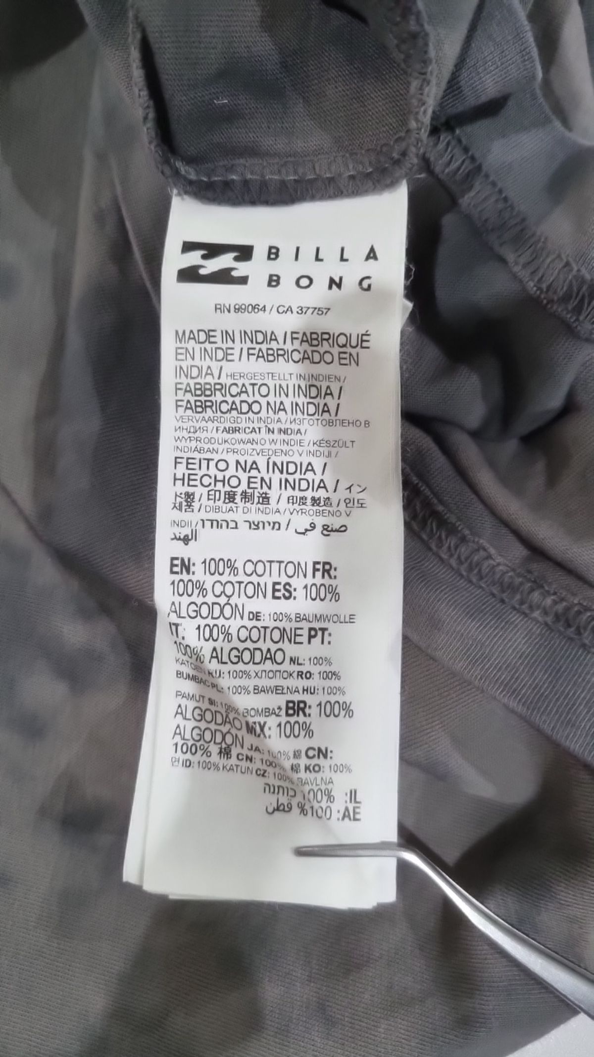 빌라봉(BILLABONG) 반소매 티셔츠 L