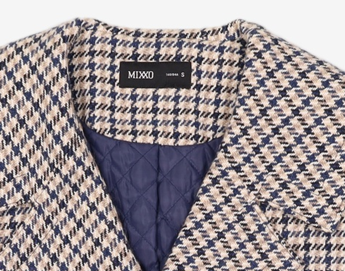 미쏘(MIXXO) 세일러카라 더블 자켓 MIWJKB118G 160/84A(S)