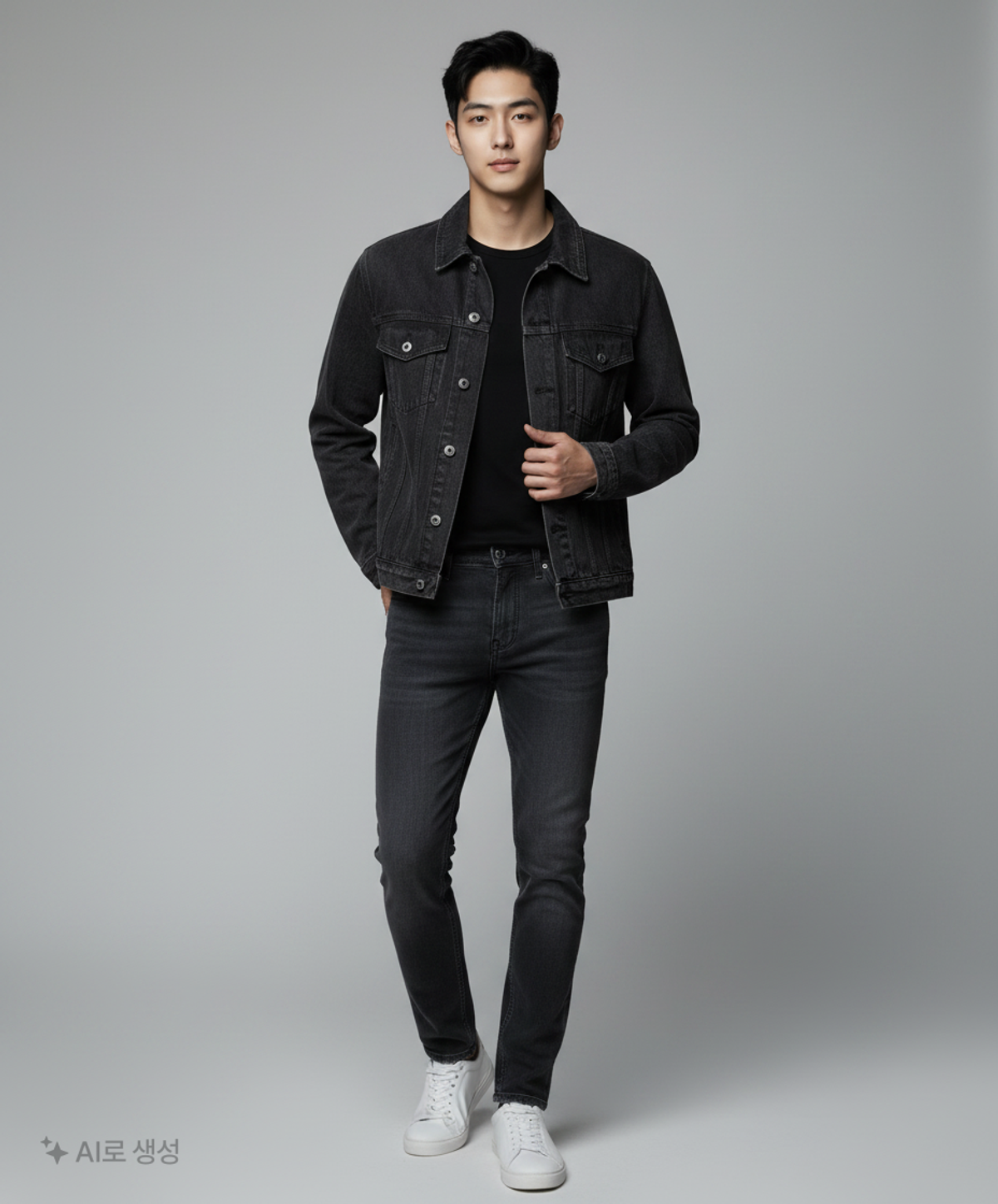 무신사 스탠다드(MUSINSA STANDARD) 데님/트러커 재킷 M