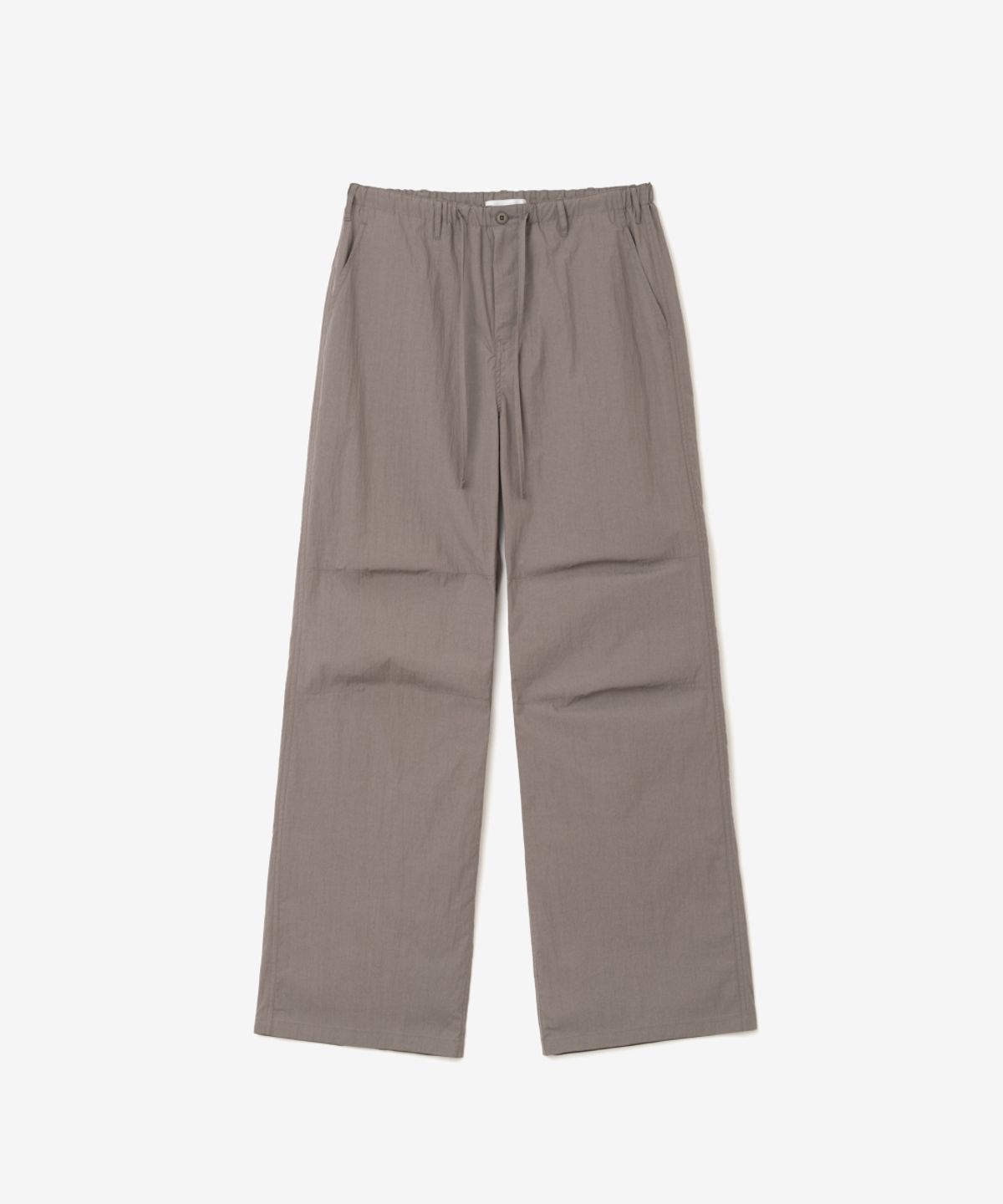 이어닝(YEARNING) EASY STRING COTTON PANTS, SAND BROWN